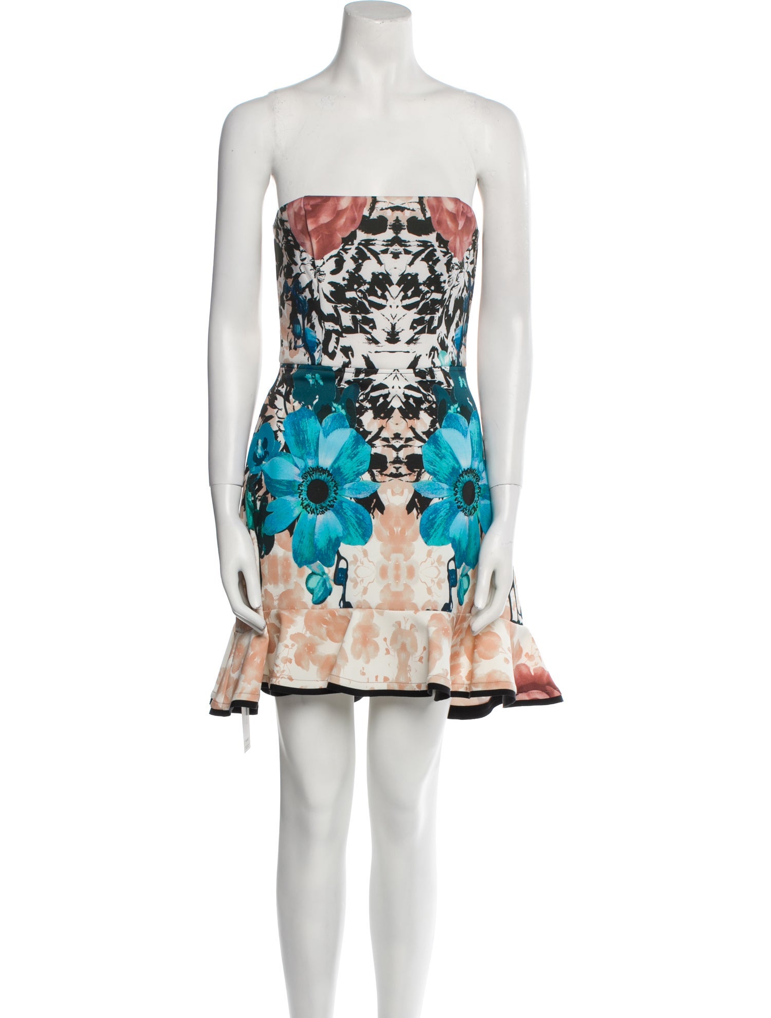 Pinko Floral Print Mini Dress