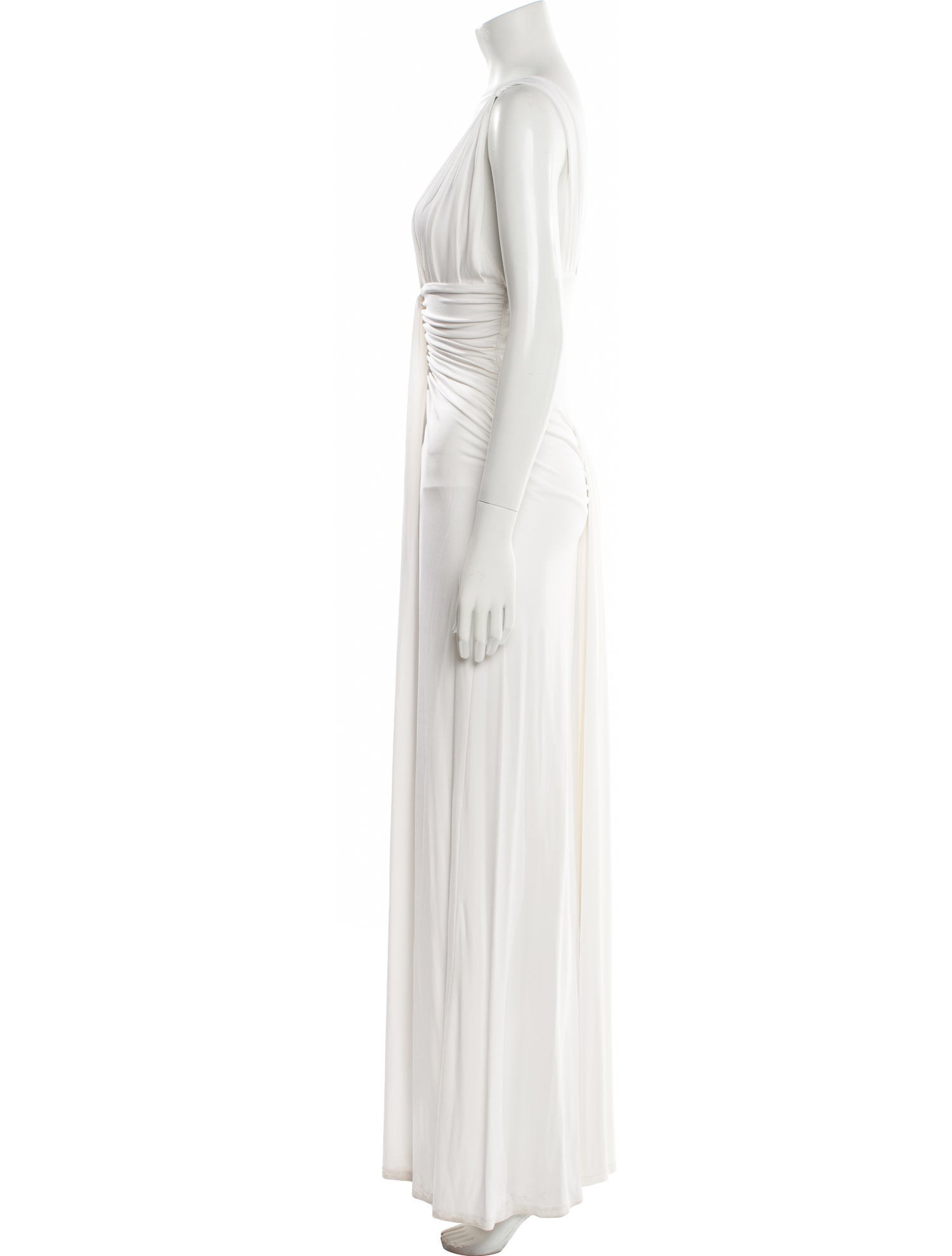 Pinko V-Neck Long Dress