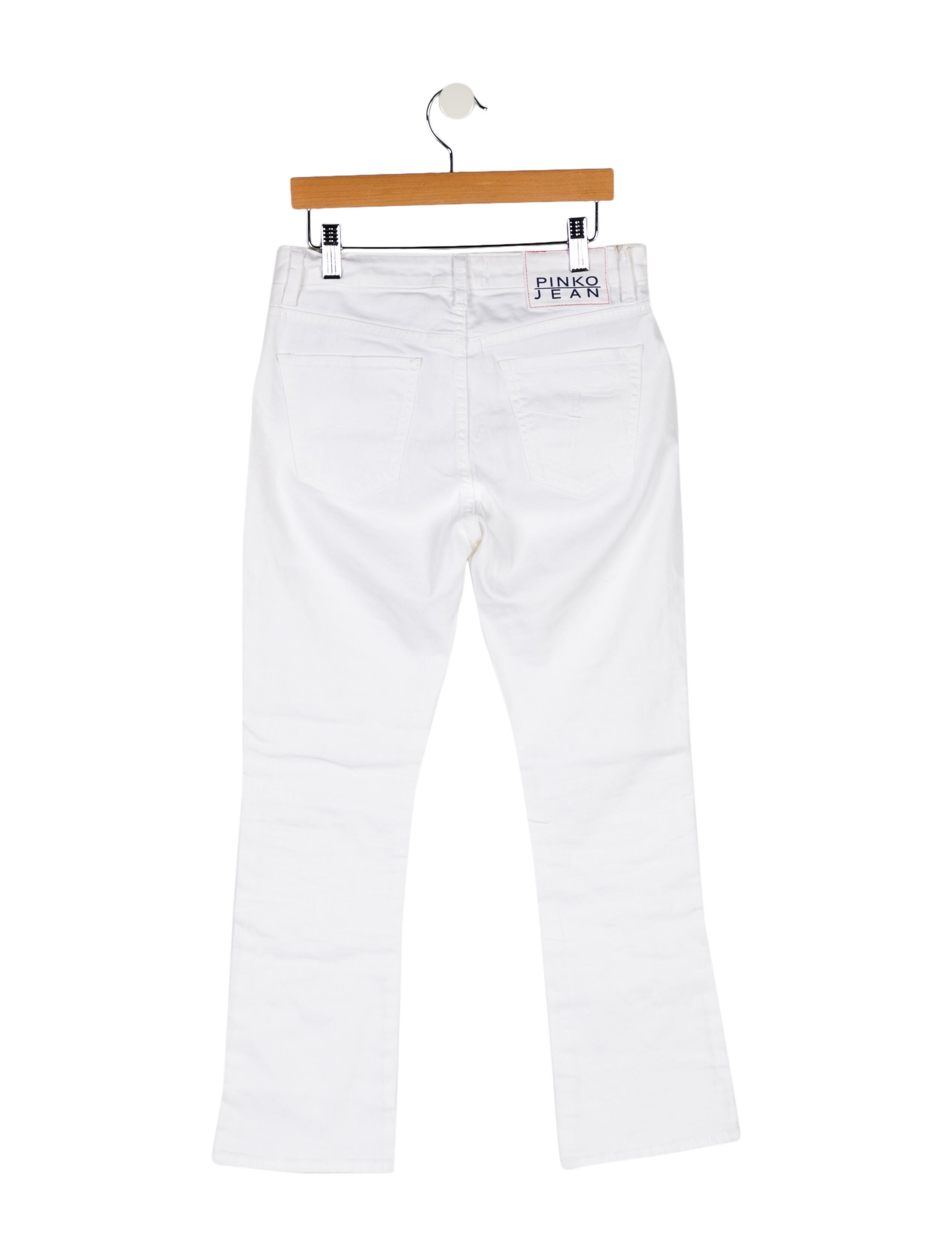 Pinko Mid-Rise Straight Leg Jeans