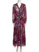 Pinko Silk Long Dress