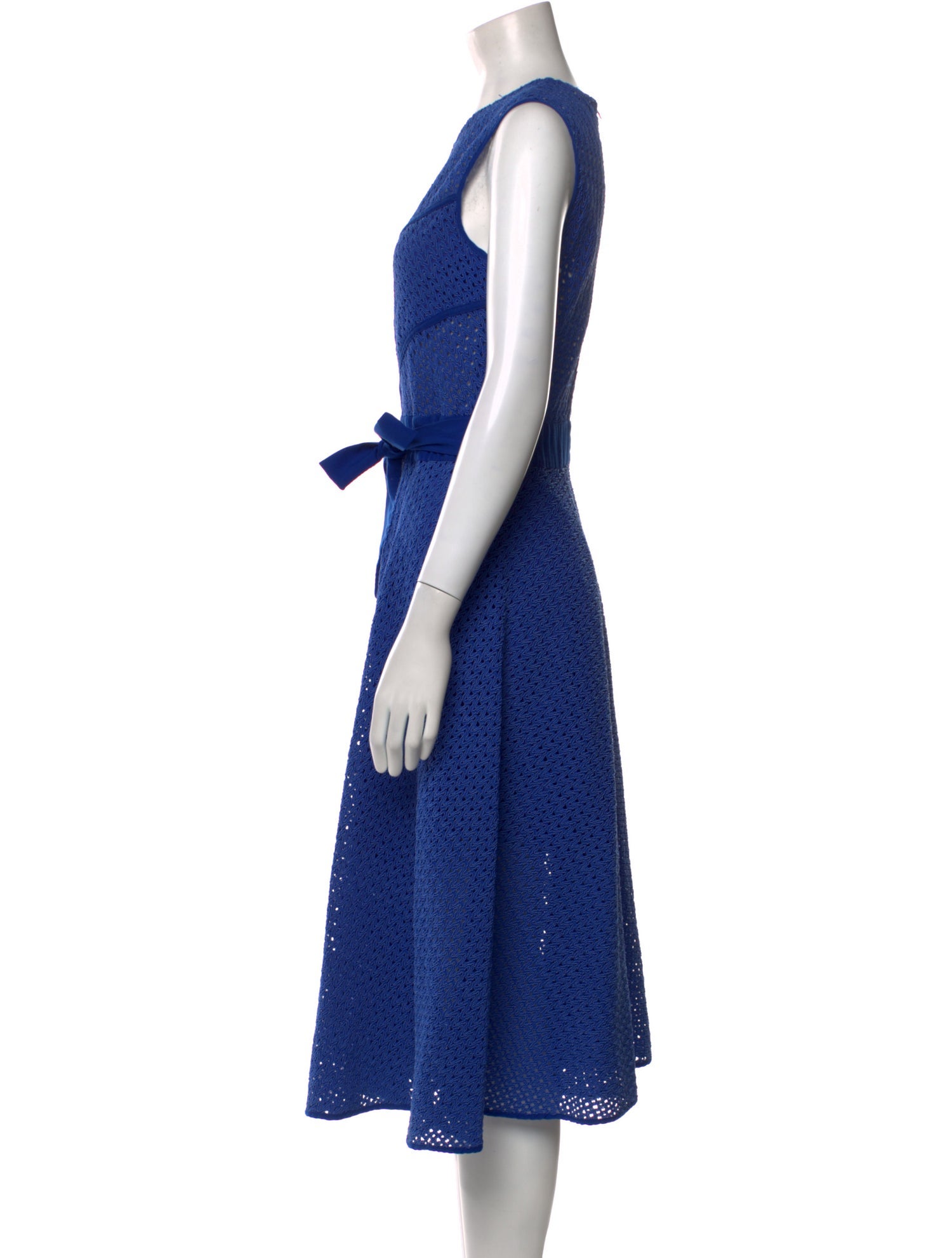 Pinko Crew Neck Midi Length Dress