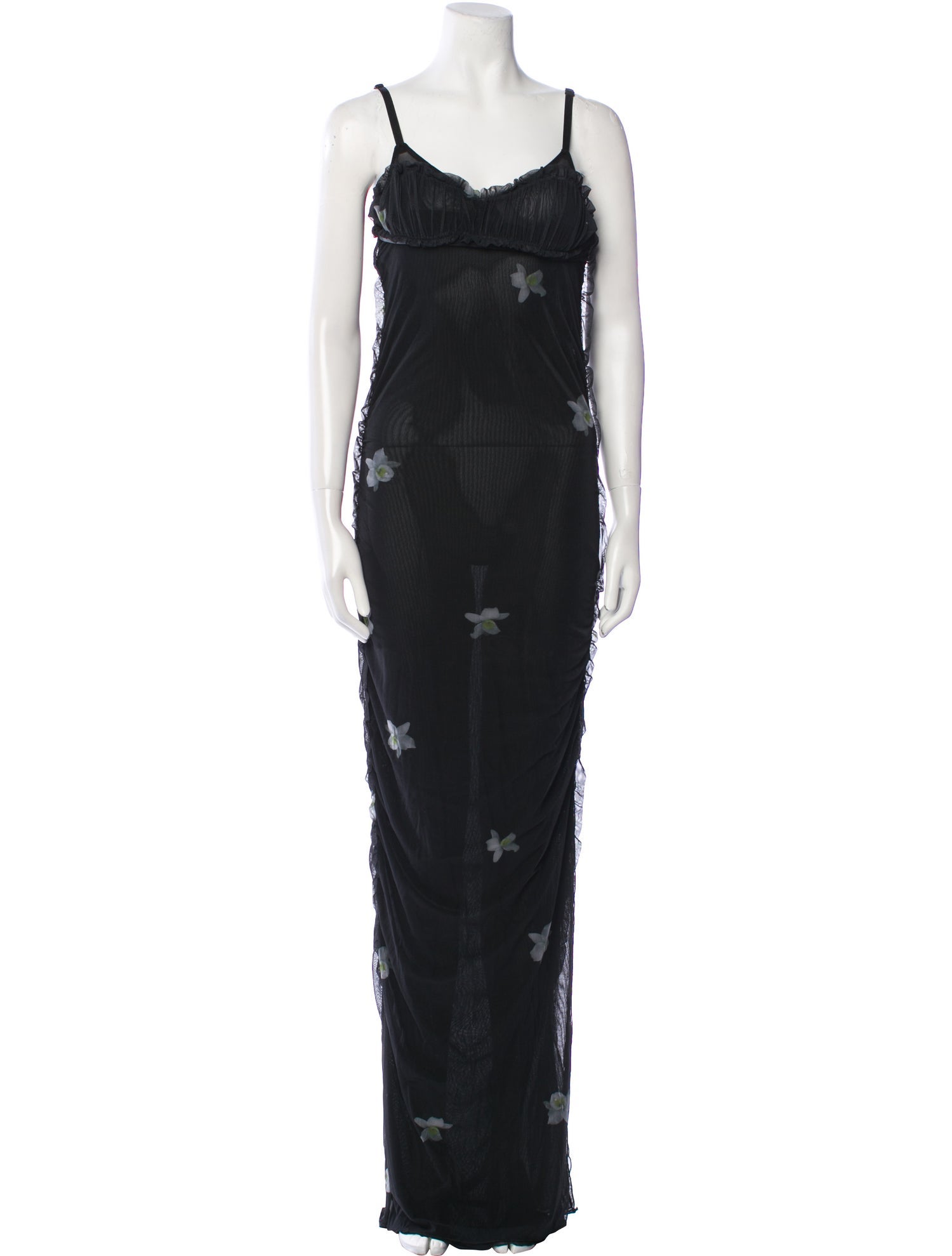 Pinko Satin Long Dress w/ Tags