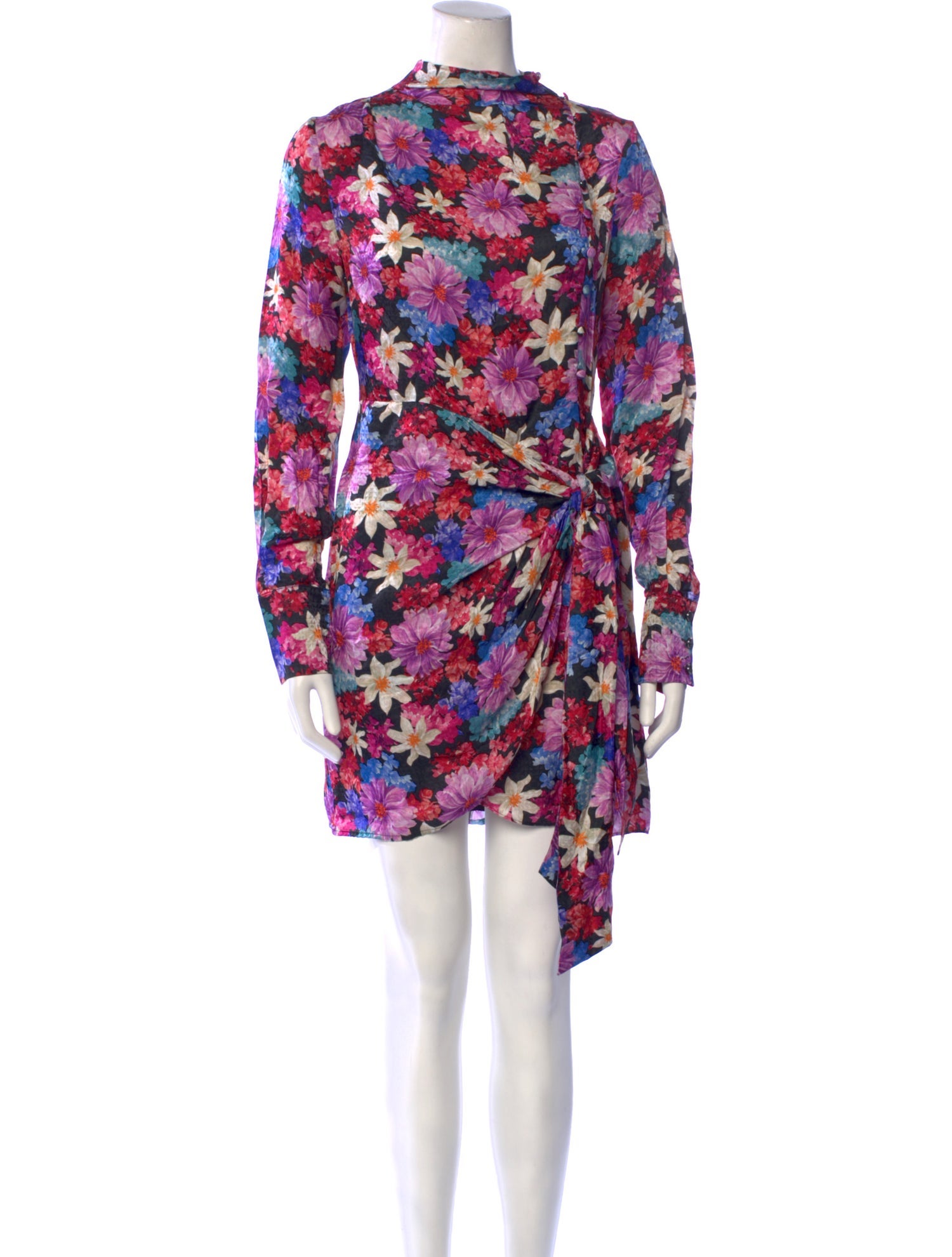 Pinko Floral Print Mini Dress