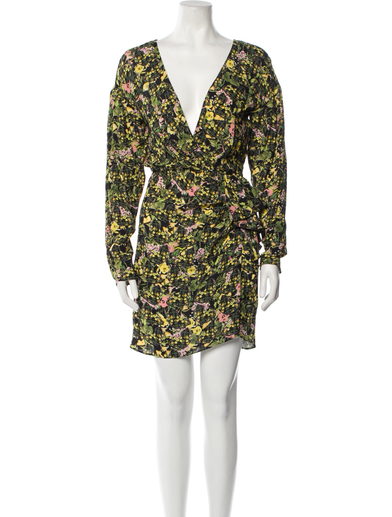 Pinko Floral Print Mini Dress