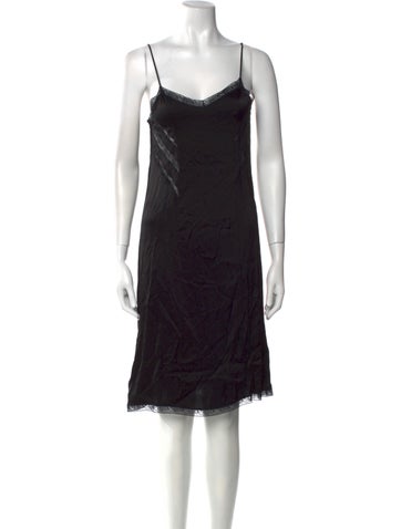 Pinko Dresses Cowl Neck Midi Length Dress M