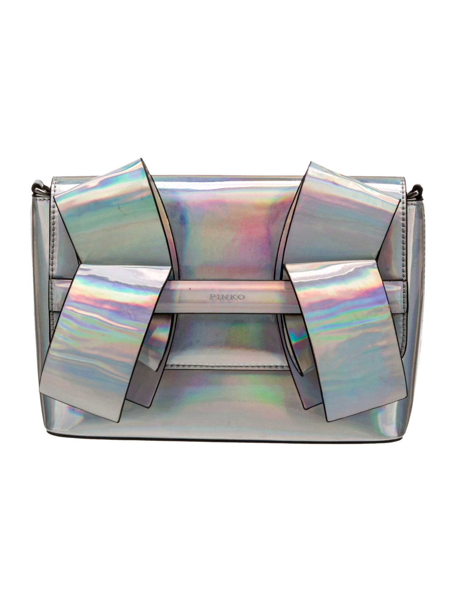 Pinko Patent Leather Minaudière