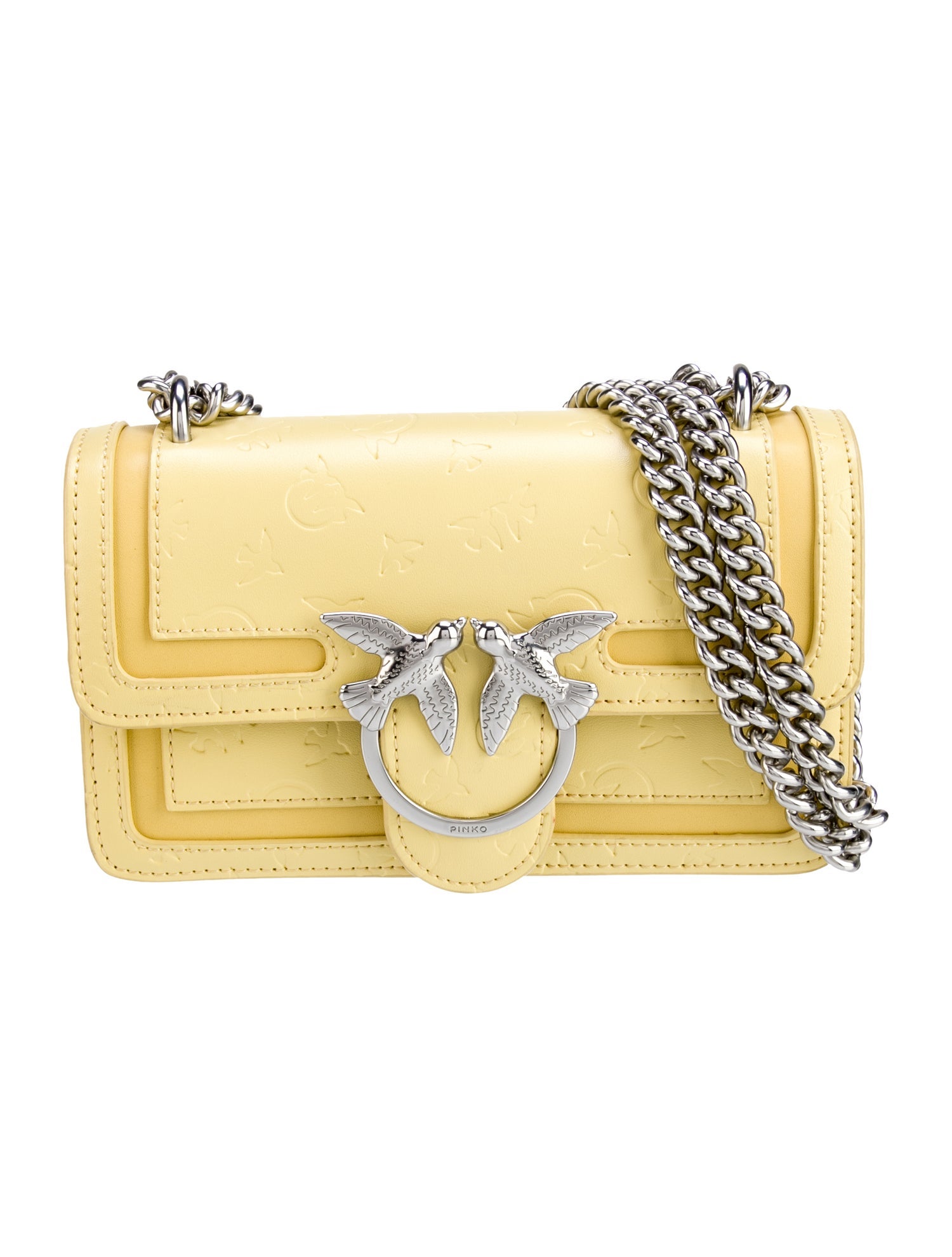 Pinko Leather Crossbody Bag