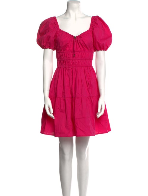 Pinko V-Neck Mini Dress