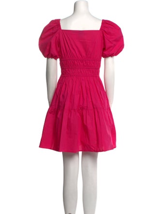 Pinko V-Neck Mini Dress