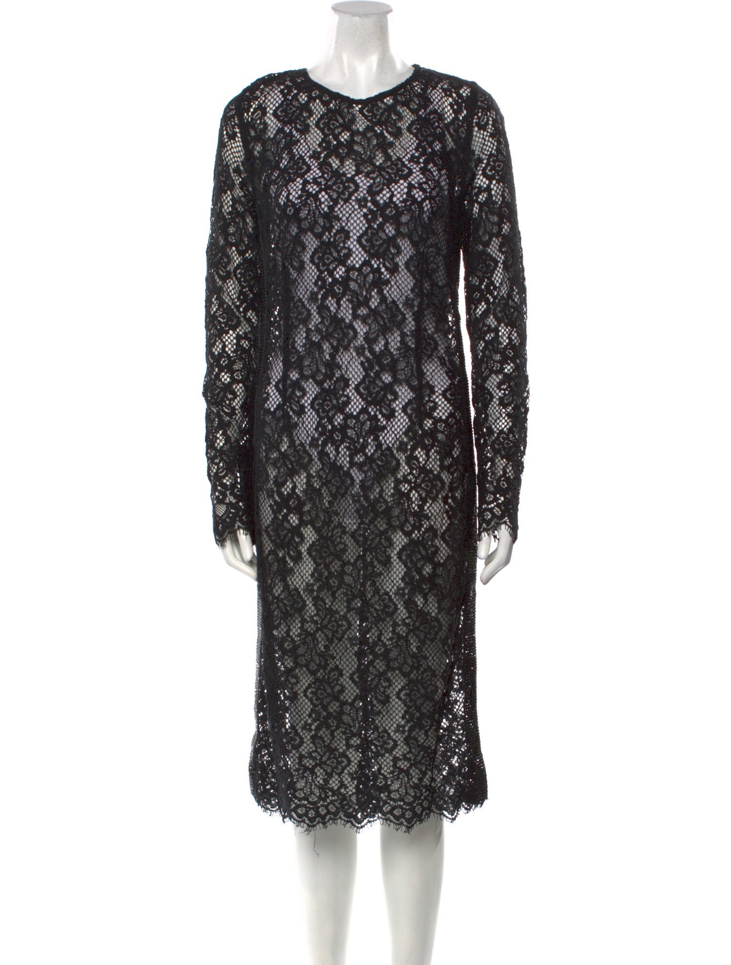 Pinko Lace Midi Length Dress