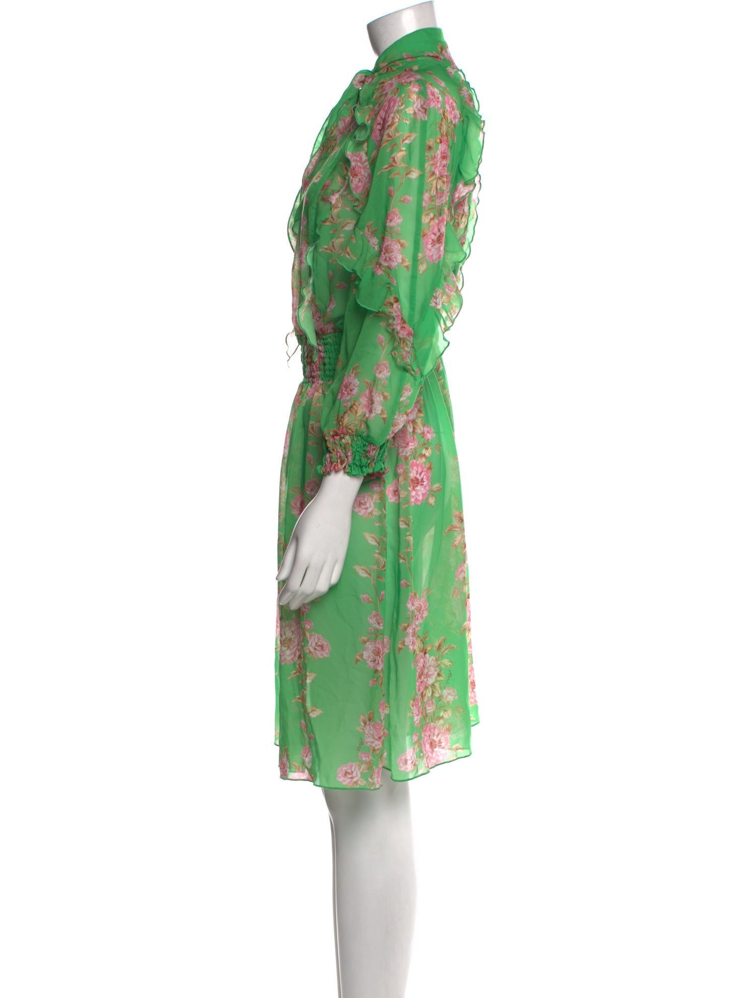 Pinko Floral Print Mini Dress