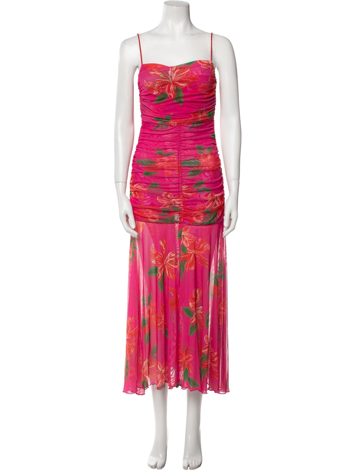 Pinko Printed Long Dress
