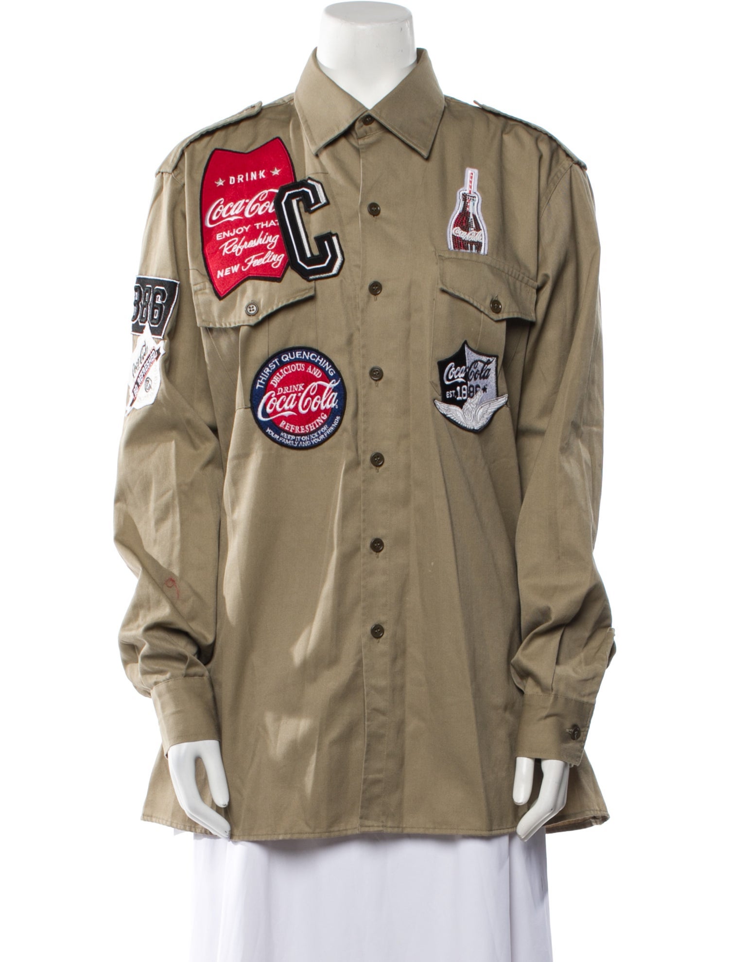 Pinko Printed Trench Coat