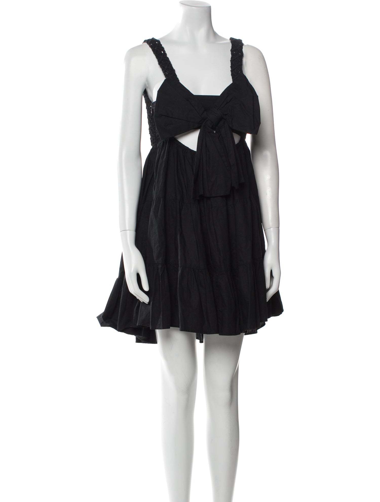 Pinko V-Neck Mini Dress