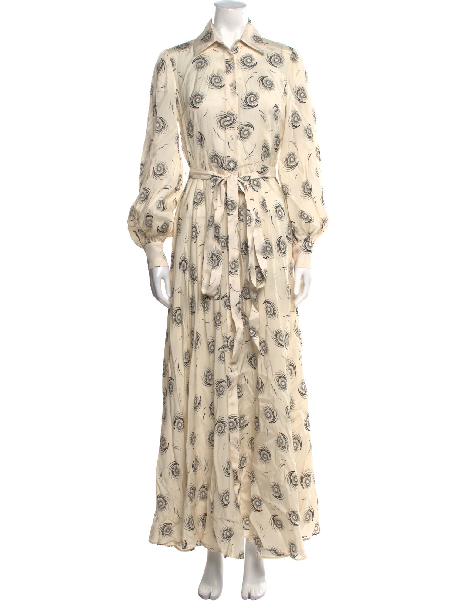 Pinko Printed Long Dress