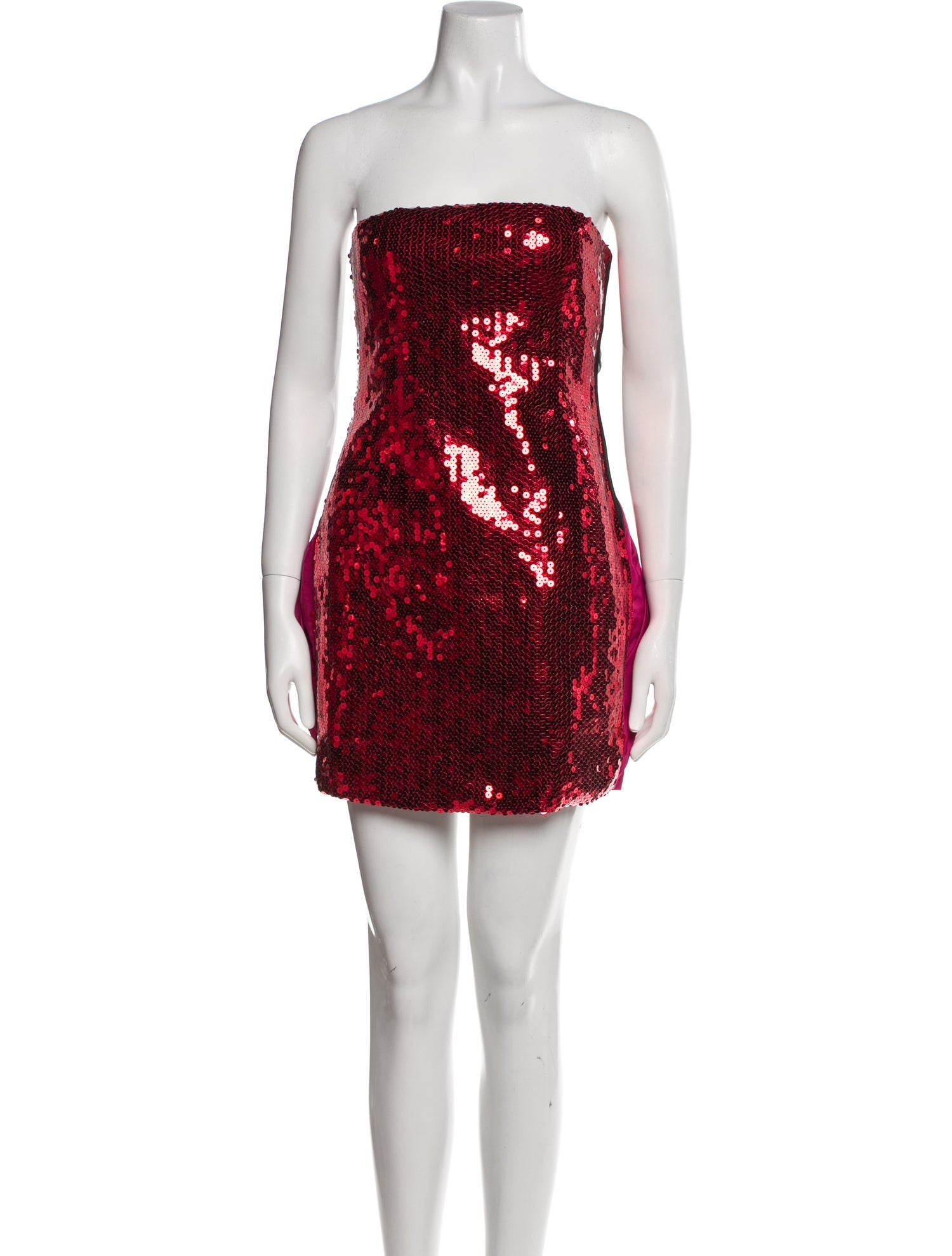 Pinko Strapless Mini Dress