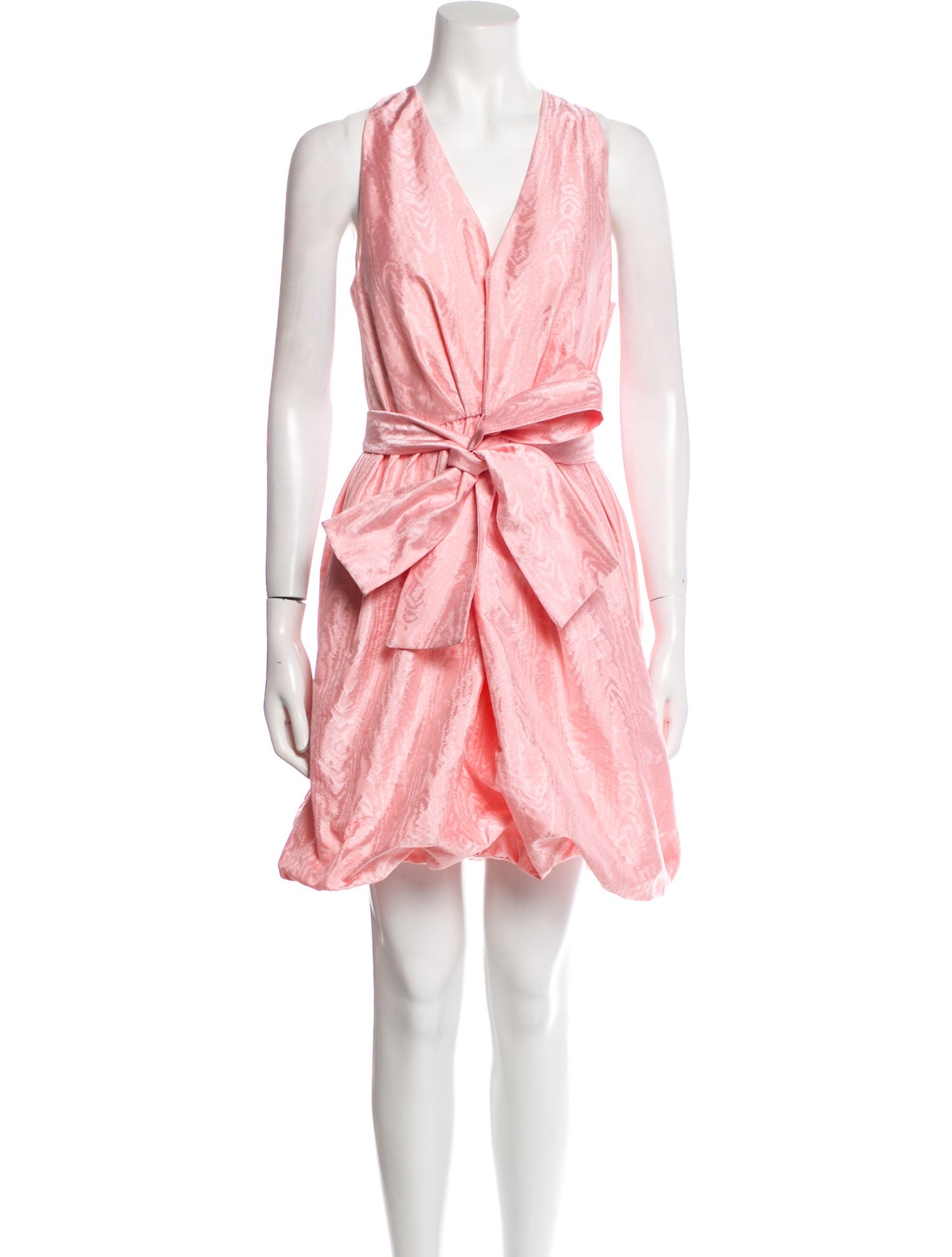 Pinko V-Neck Mini Dress