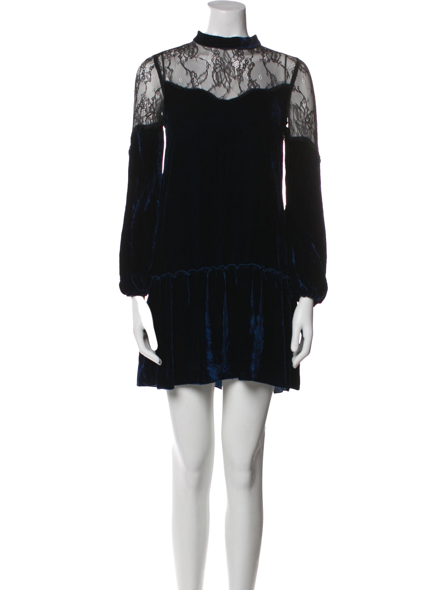 Pinko Lace Pattern Mini Dress