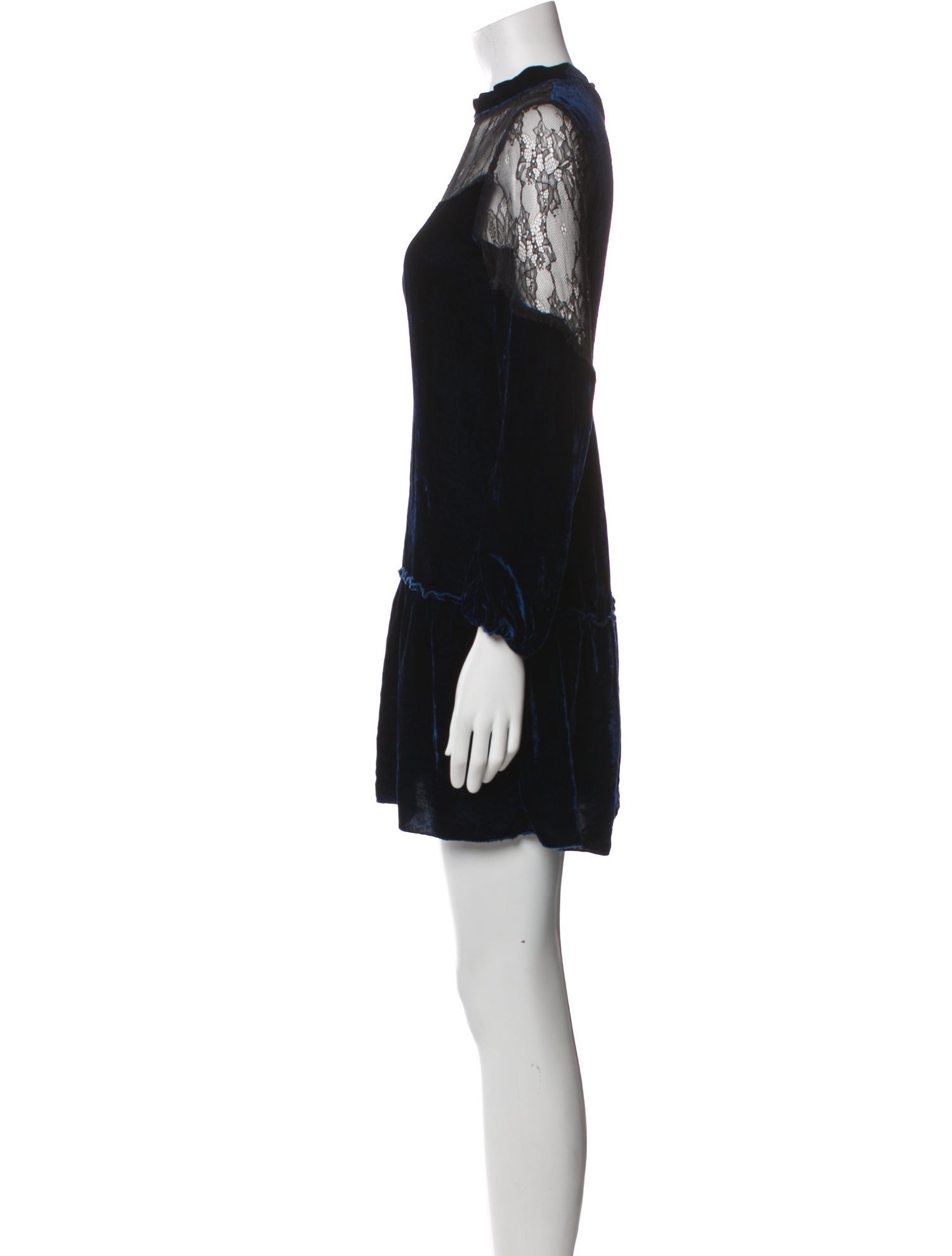 Pinko Lace Pattern Mini Dress
