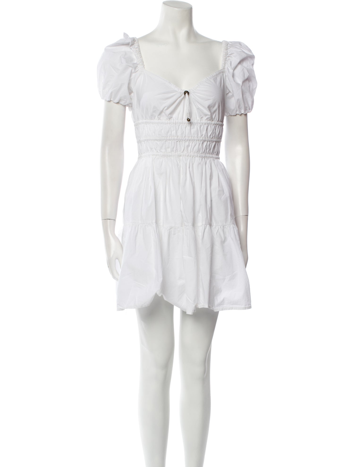 Pinko V-Neck Mini Dress
