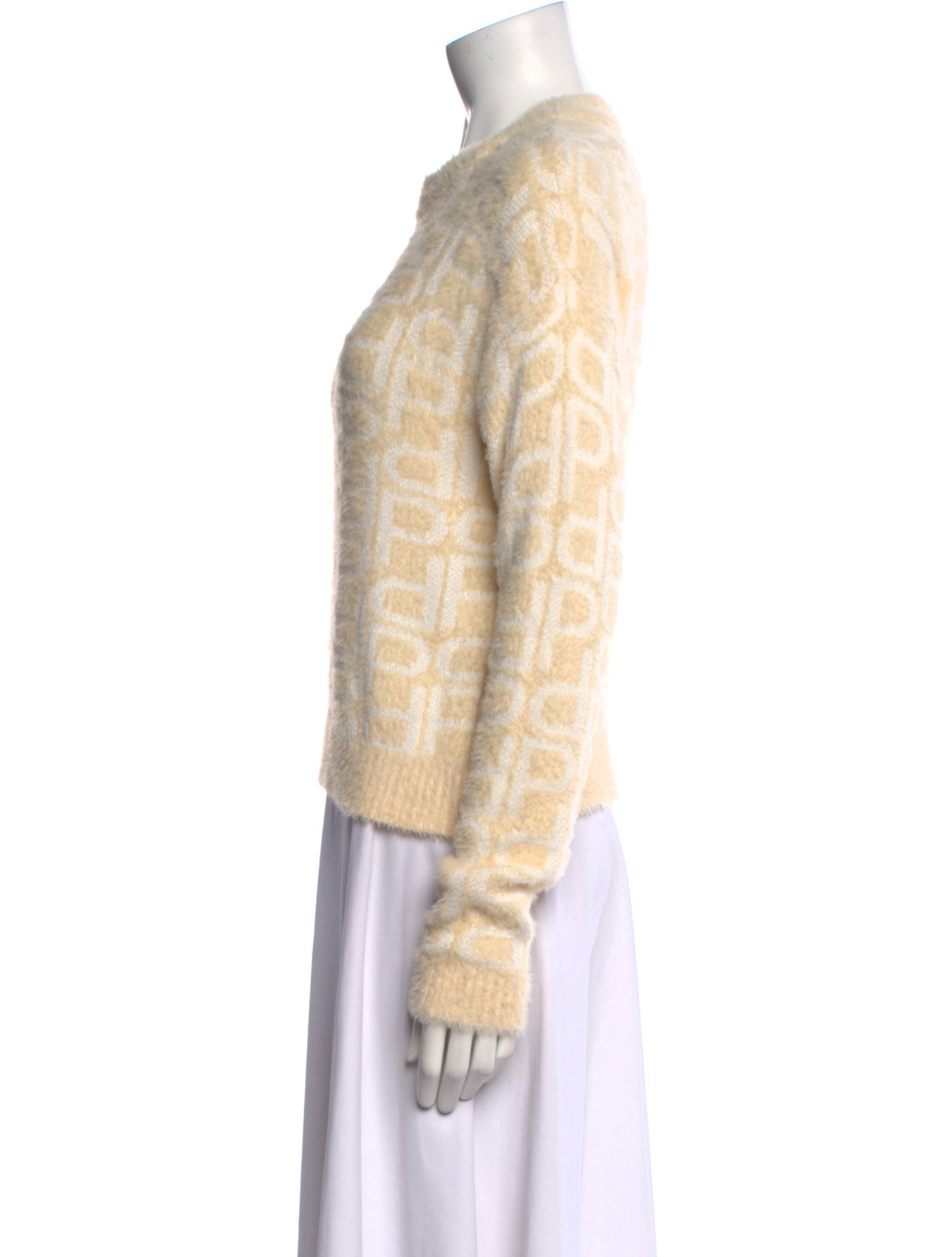 Pinko Wool Printed Sweater