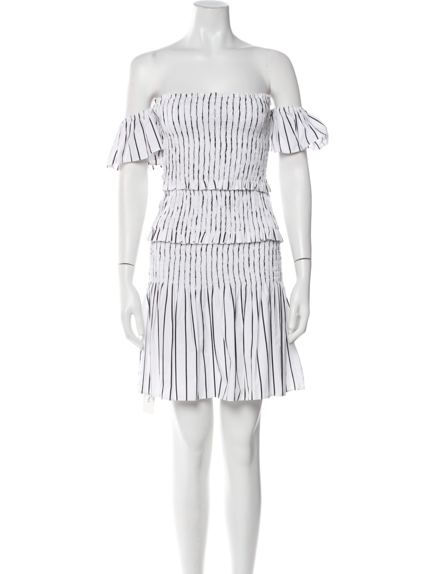 Pinko Striped Mini Dress
