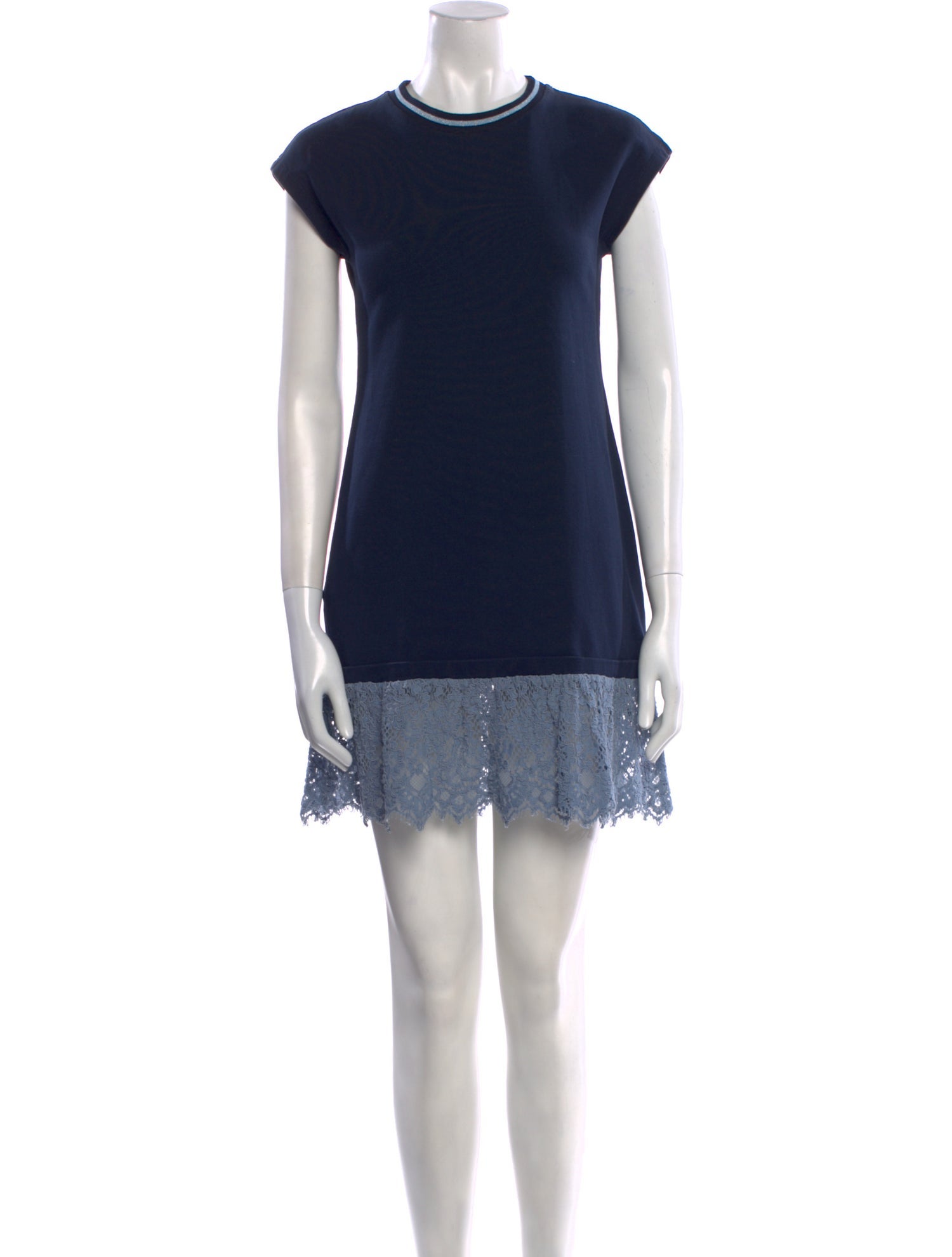 Pinko Crew Neck Mini Dress