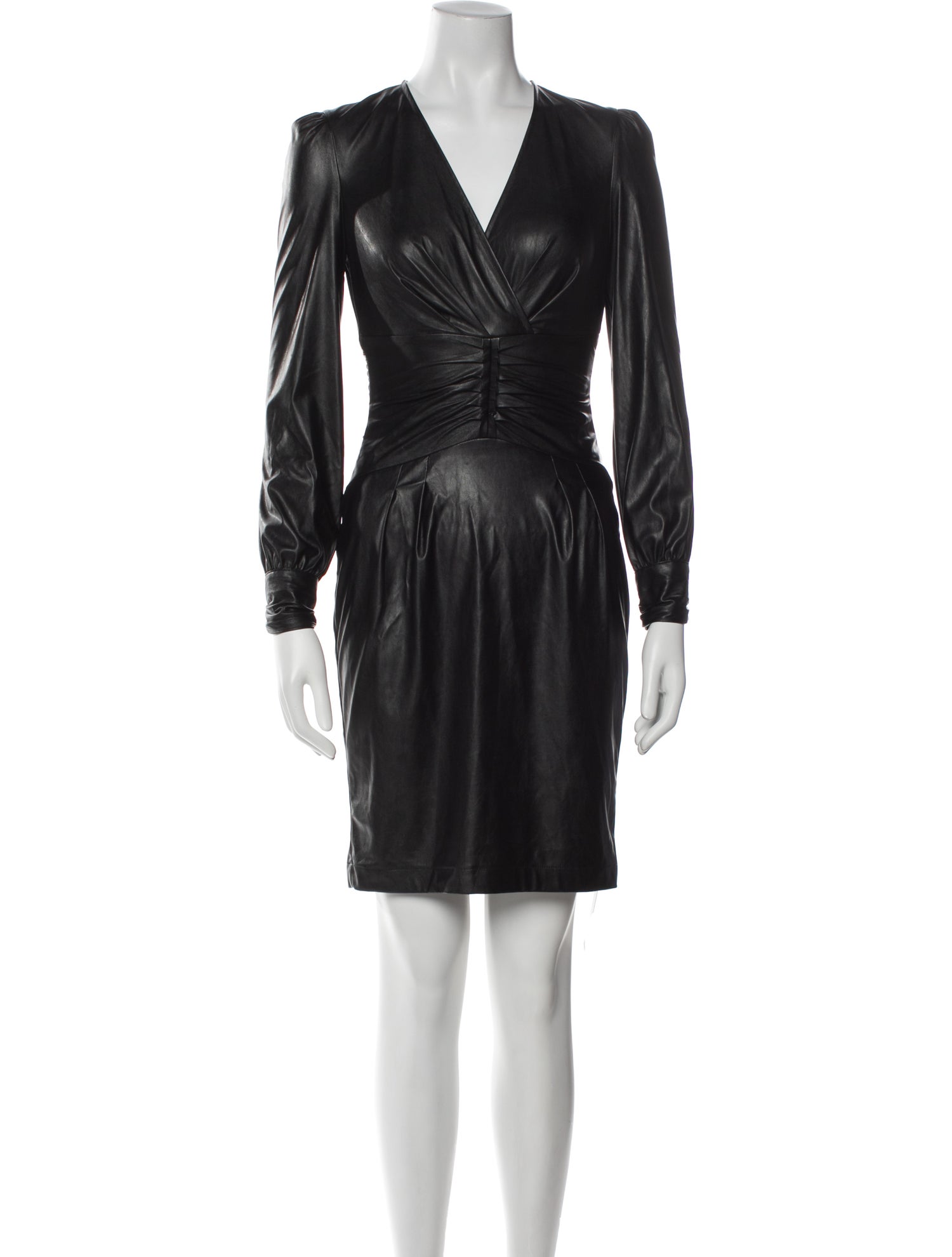 Pinko V-Neck Mini Dress