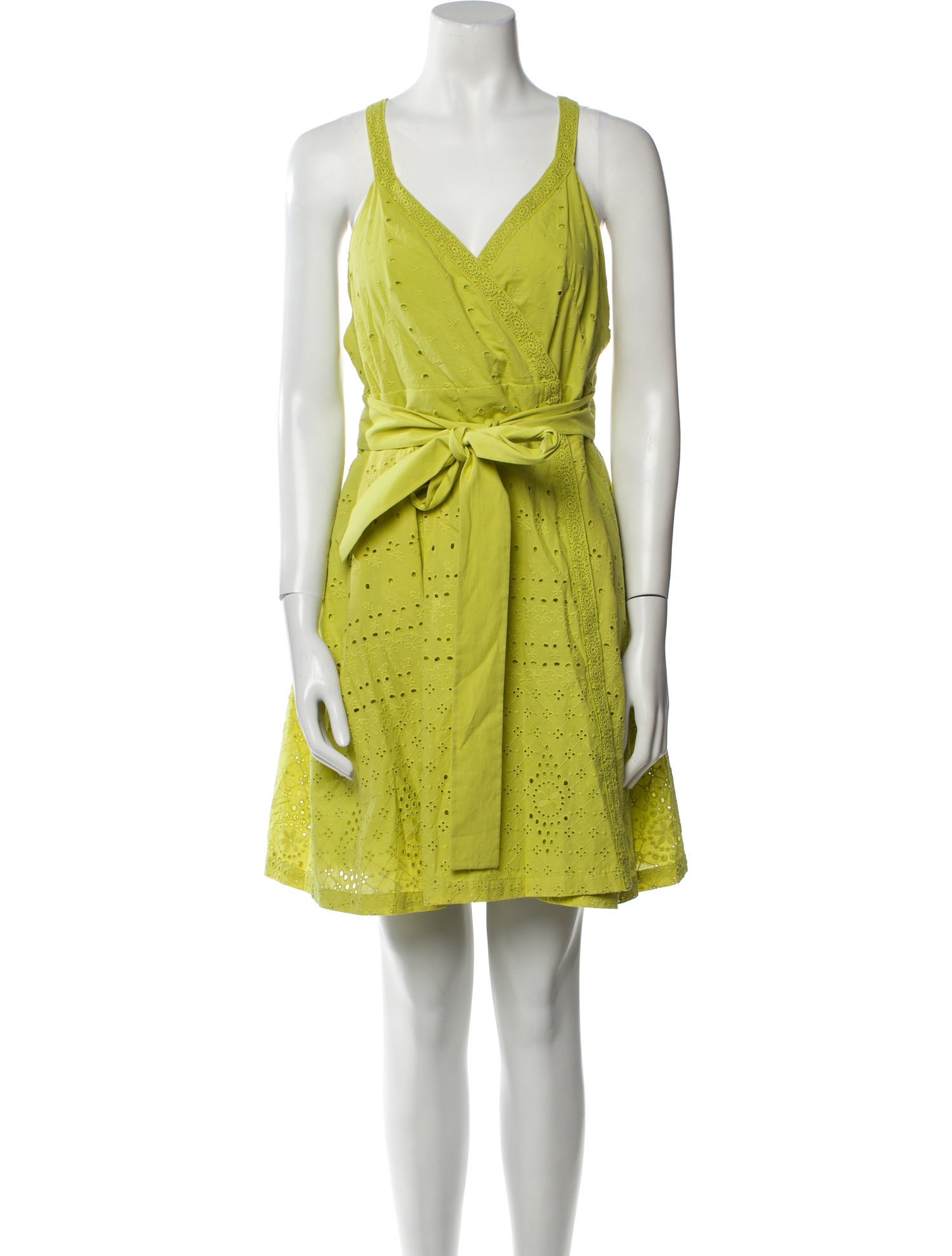 Pinko V-Neck Mini Dress