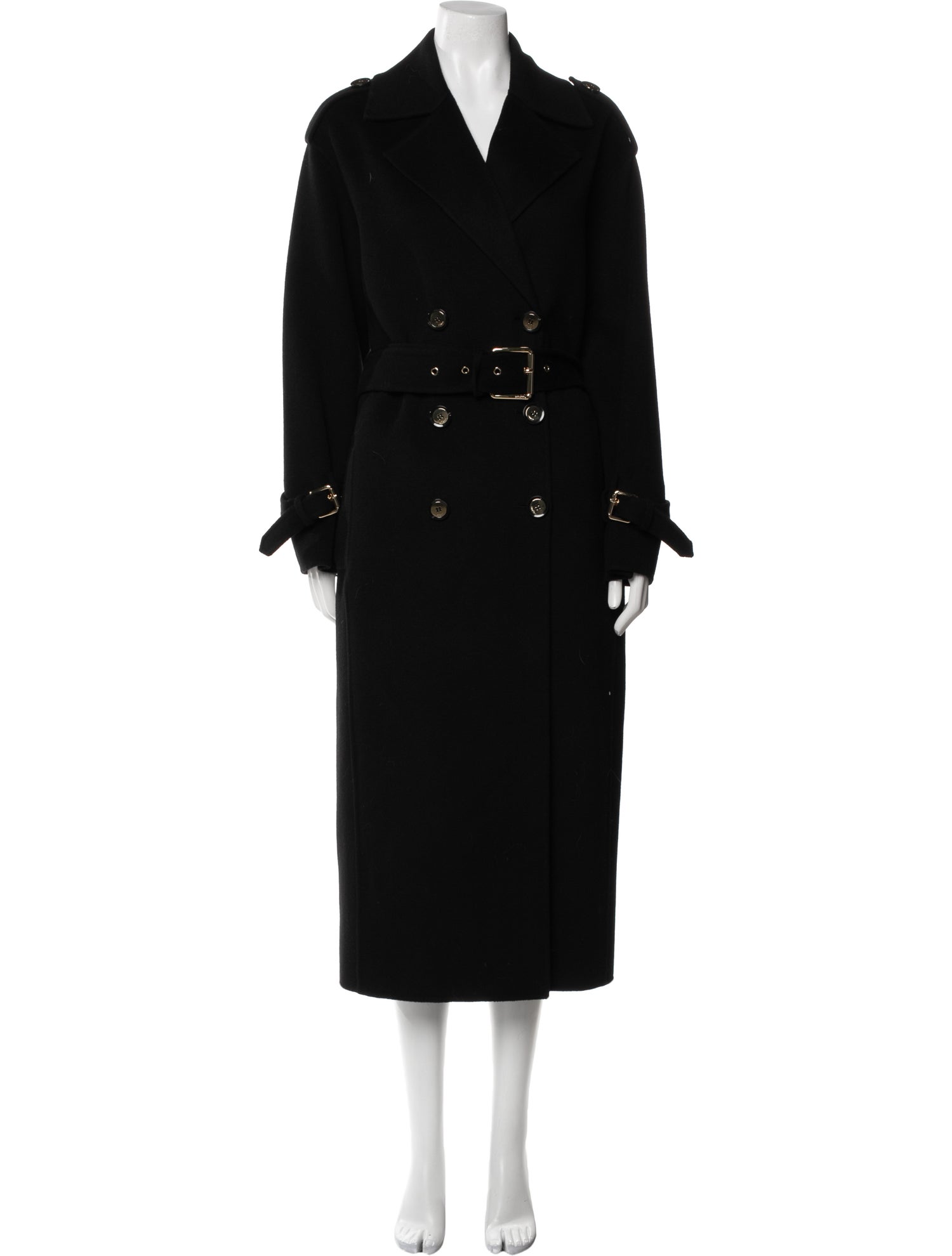 Pinko Wool Trench Coat