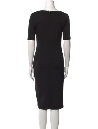 Pinko Square Neckline Midi Length Dress