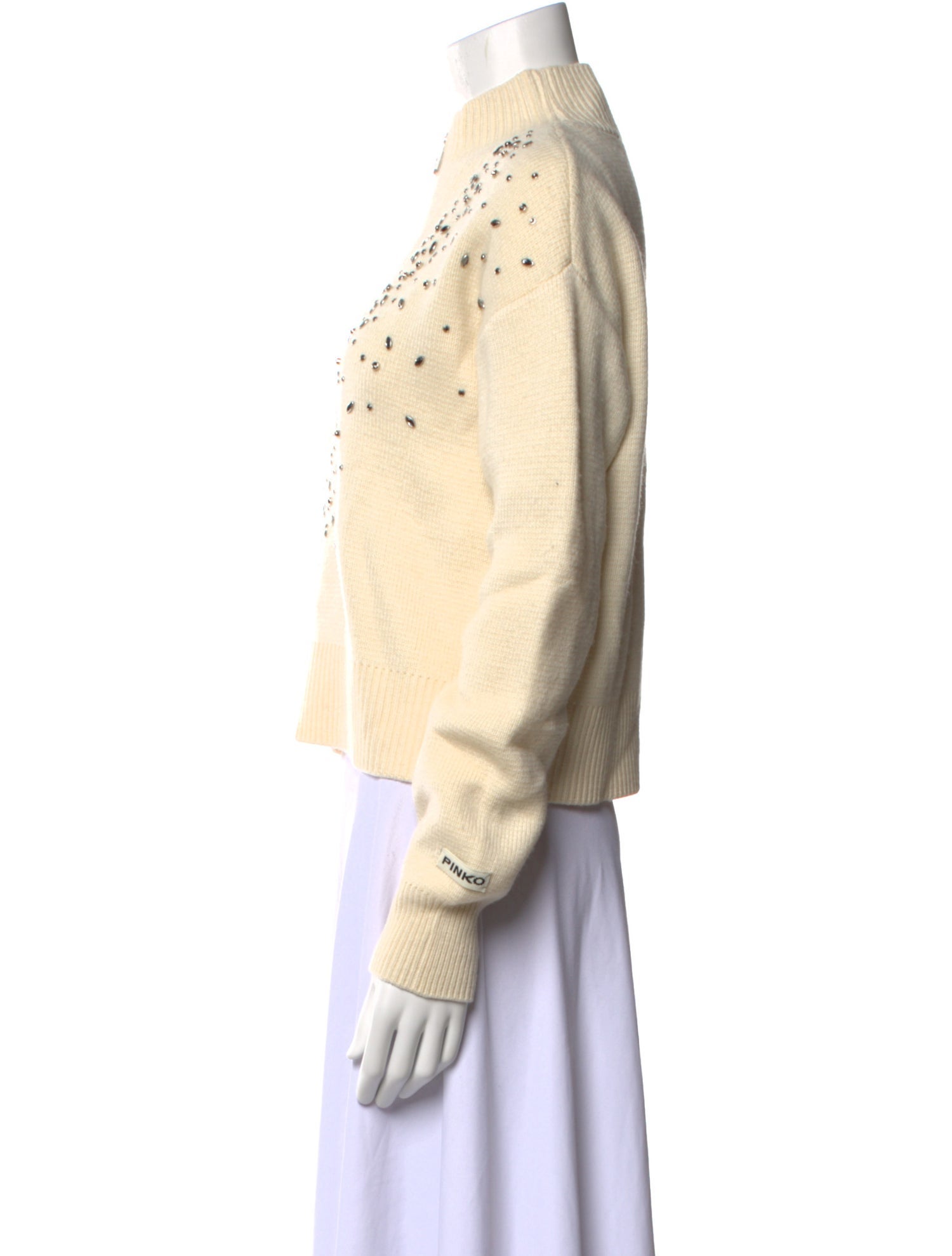 Pinko Nylon Mock Neck Sweater w/ Tags