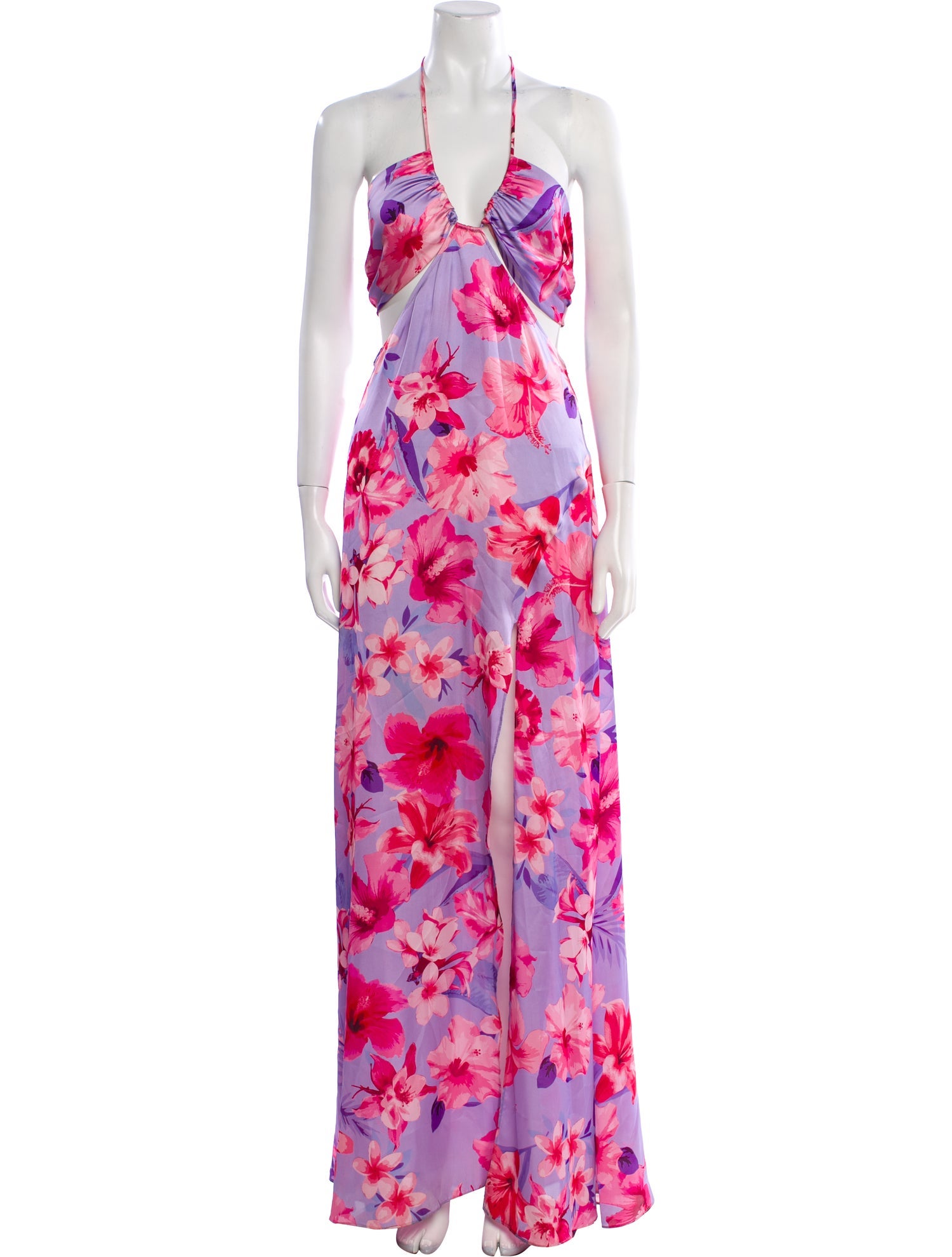 Pinko Floral Print Long Dress