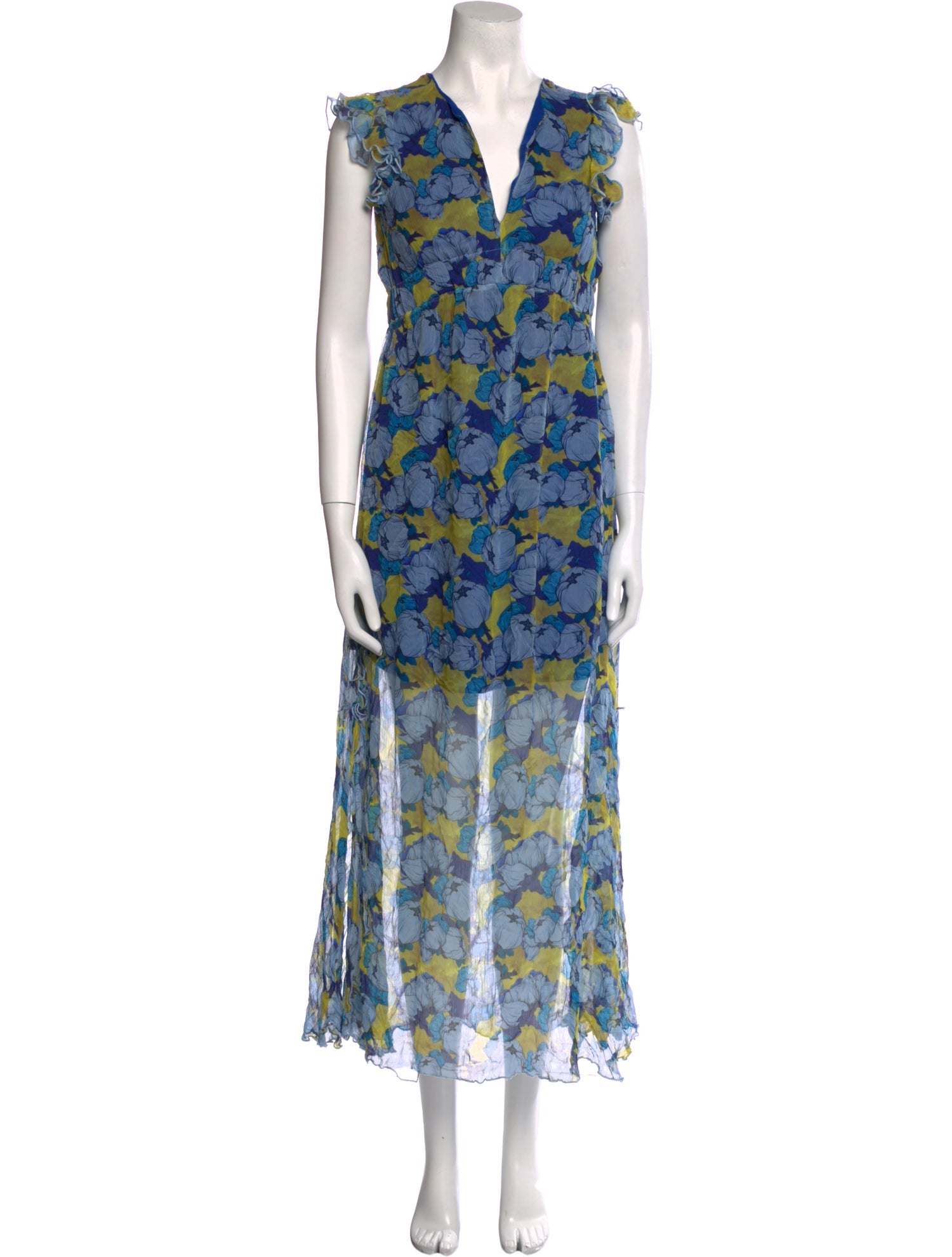 Pinko Floral Print Long Dress