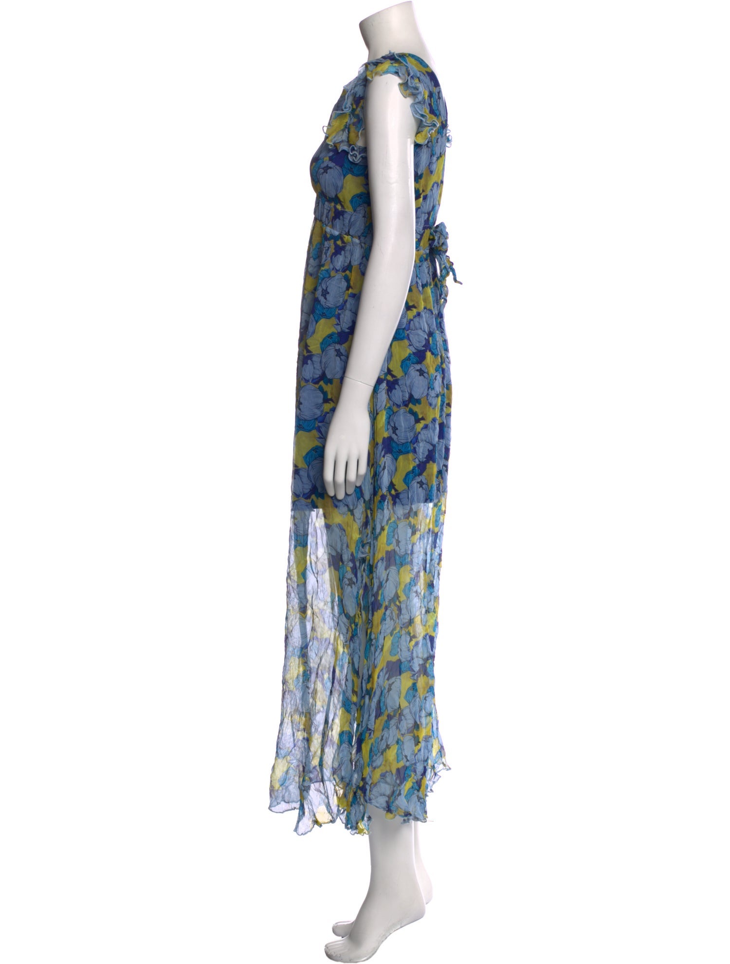 Pinko Floral Print Long Dress