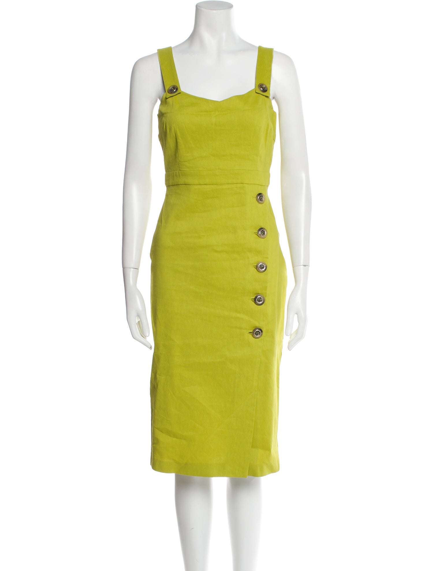 Pinko Linen Midi Length Dress