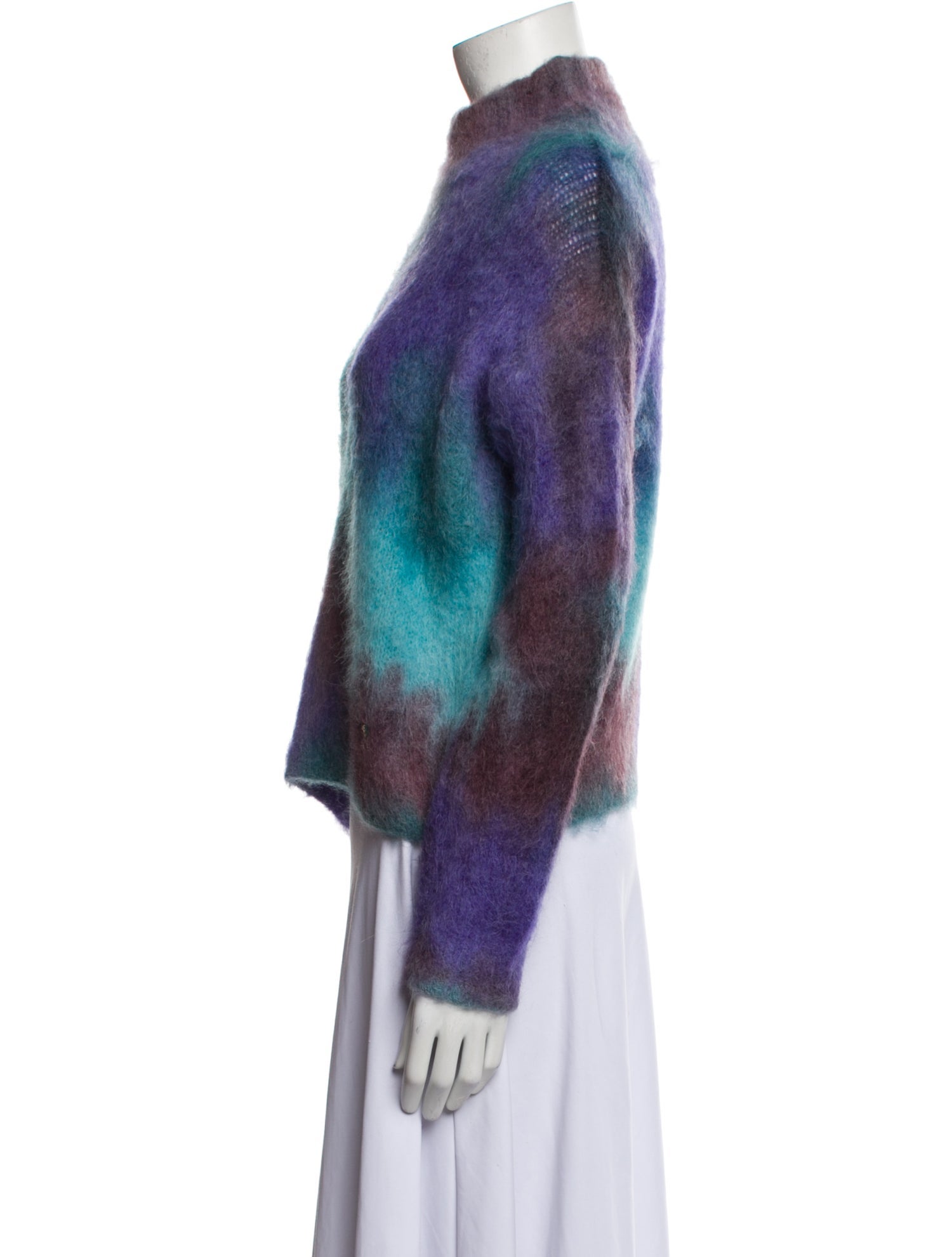 Pinko Alpaca Tie-Dye Print Sweater w/ Tags