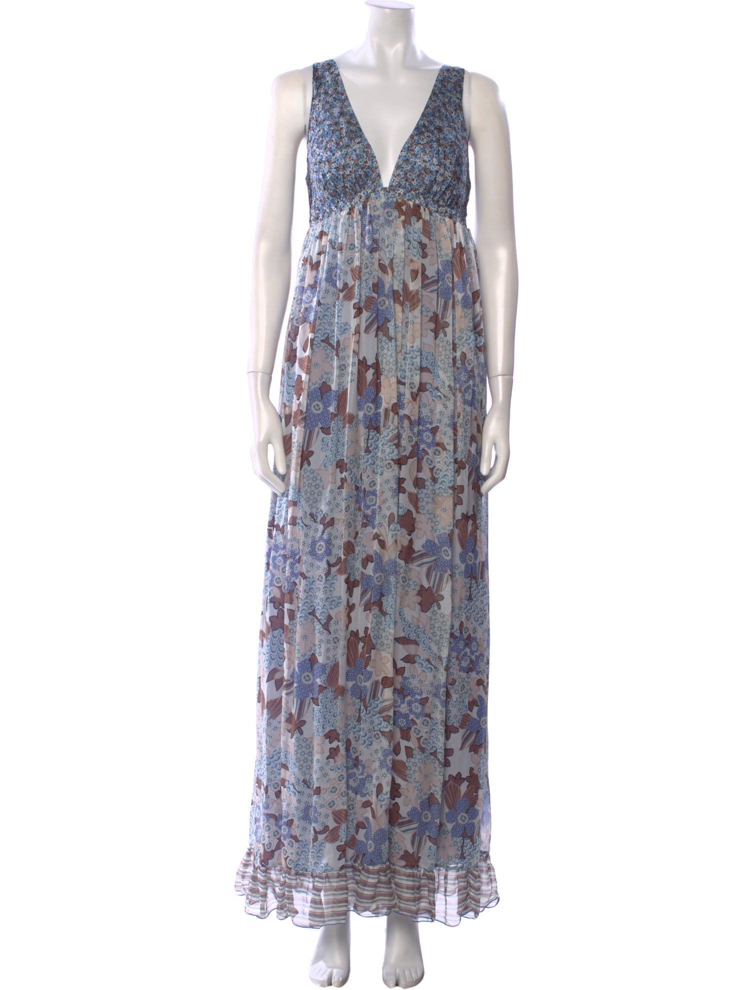 Pinko Silk Long Dress