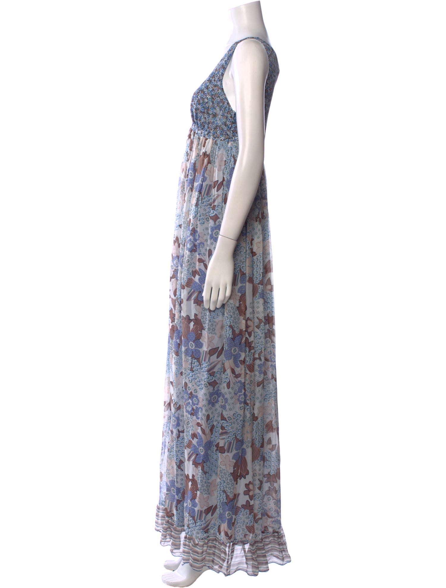 Pinko Silk Long Dress