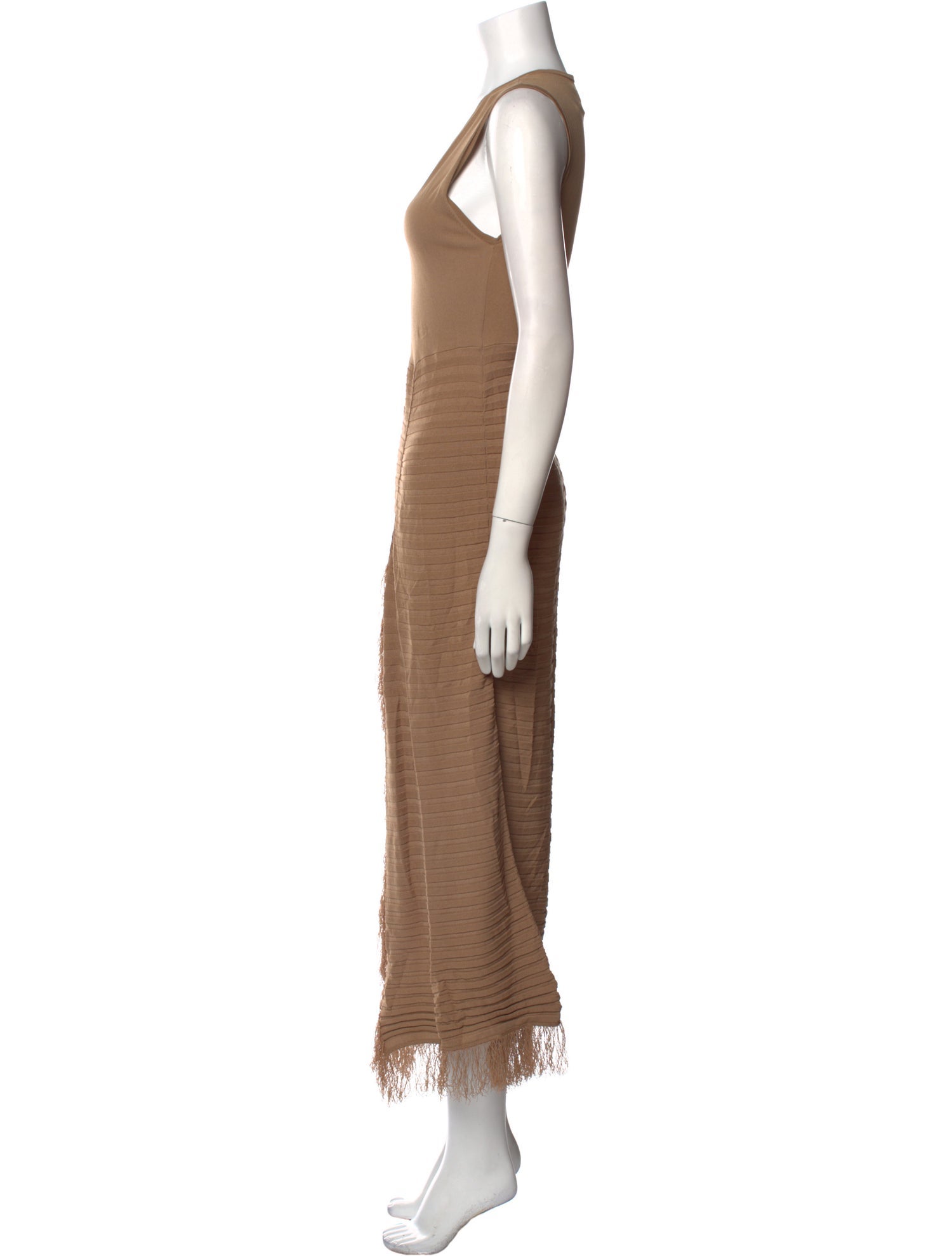 Pinko V-Neck Long Dress