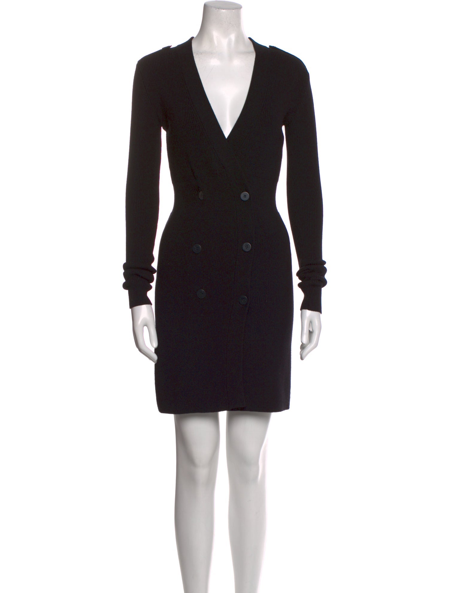 Pinko V-Neck Mini Dress