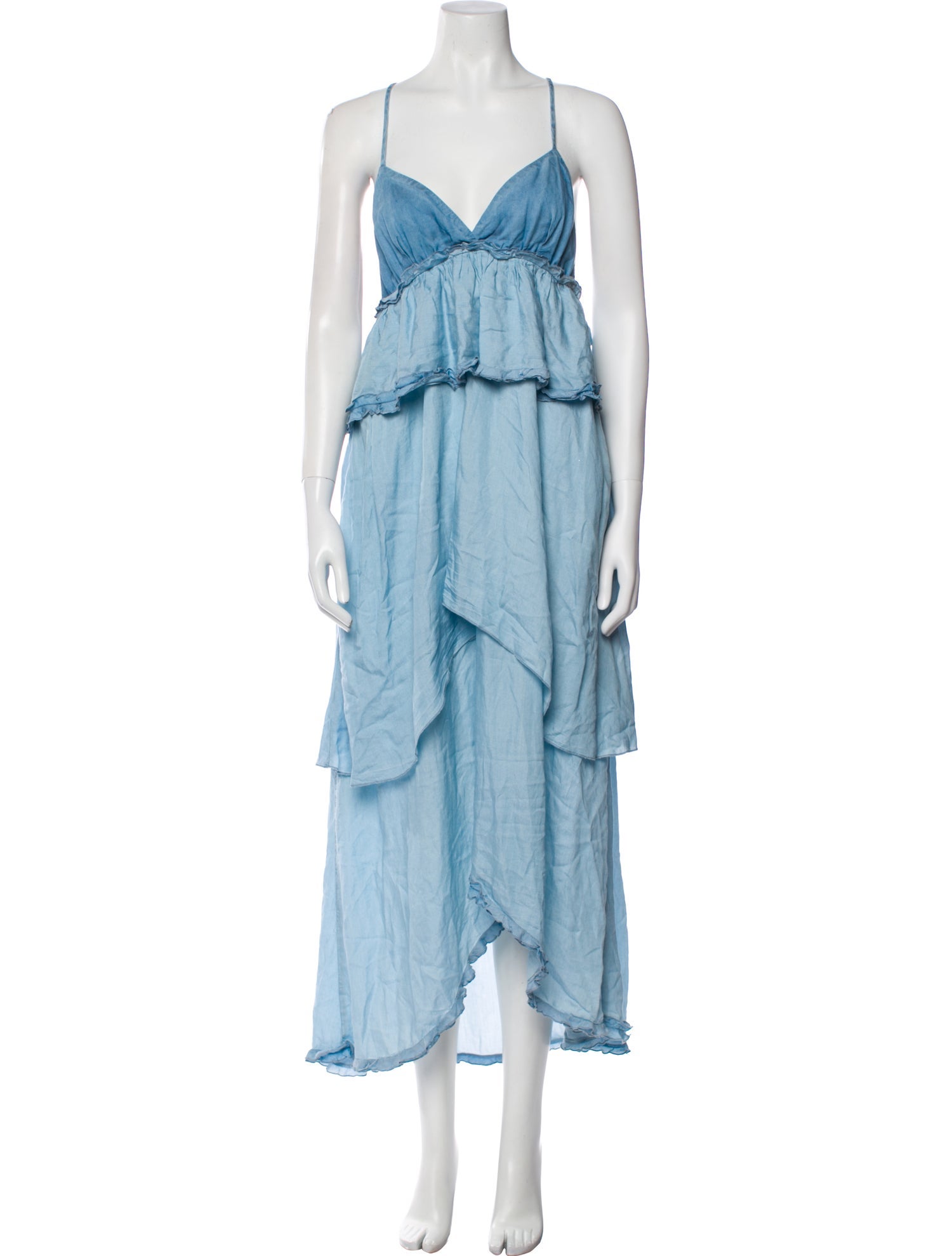 Pinko V-Neck Long Dress w/ Tags