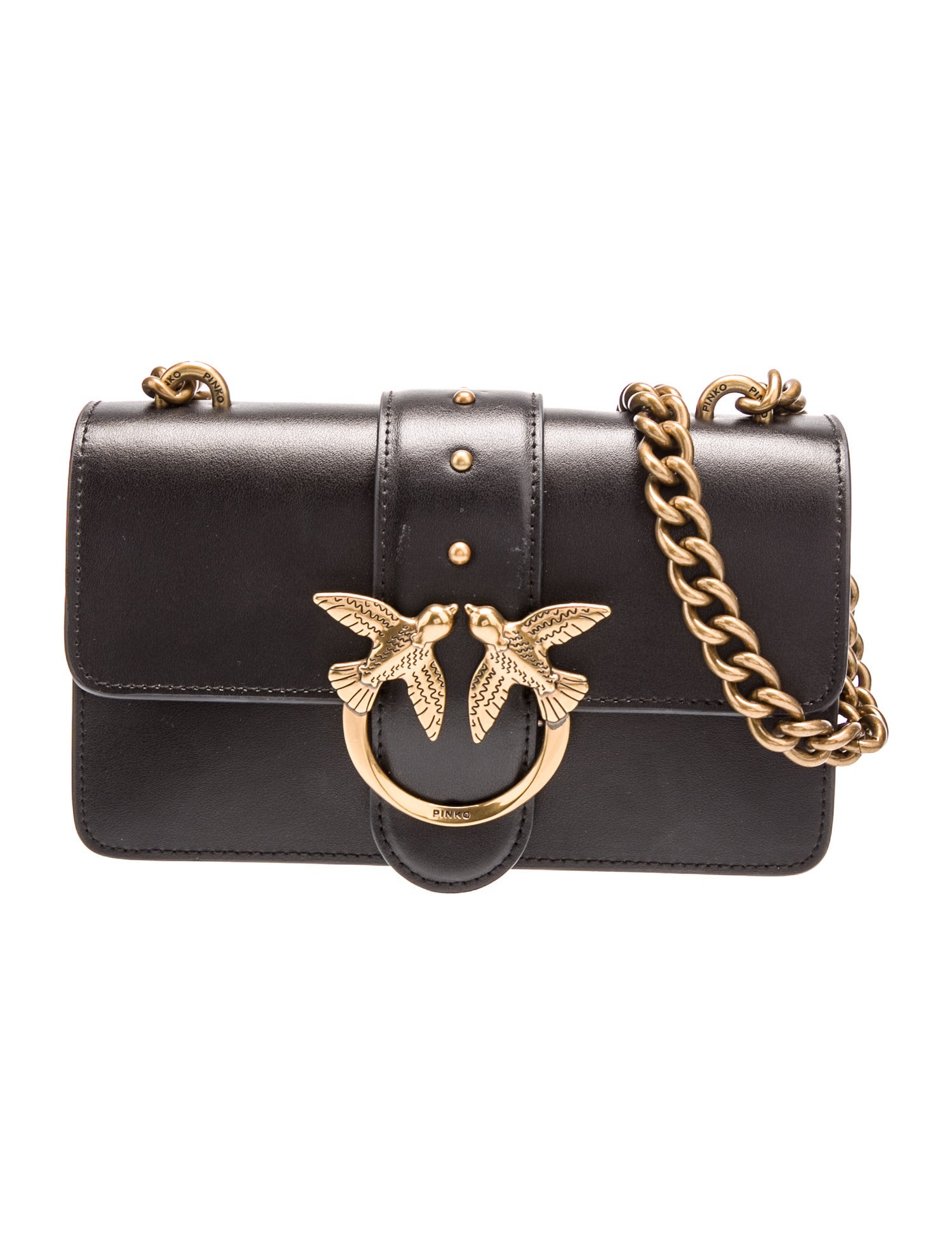 Pinko Leather Evening Bag
