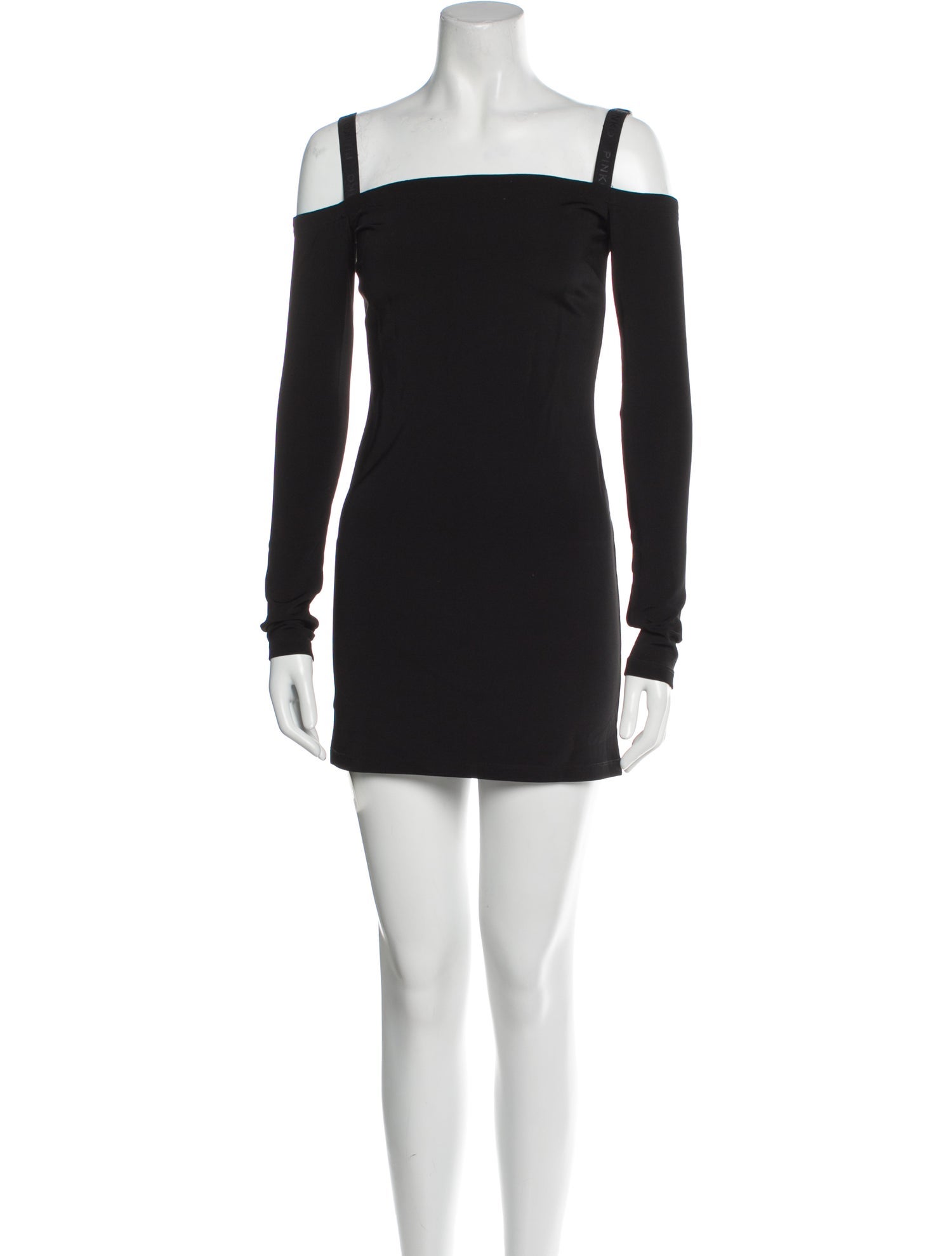 Pinko Square Neckline Mini Dress