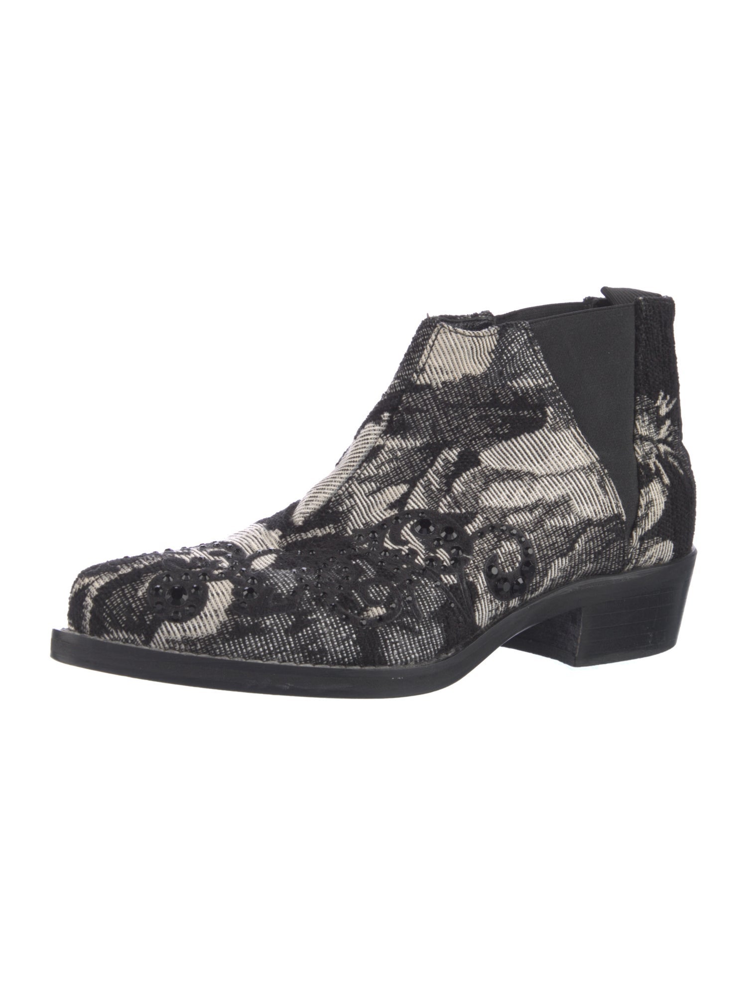 Pinko Printed Chelsea Boots