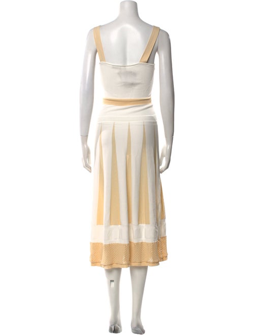 Pinko Striped Long Dress