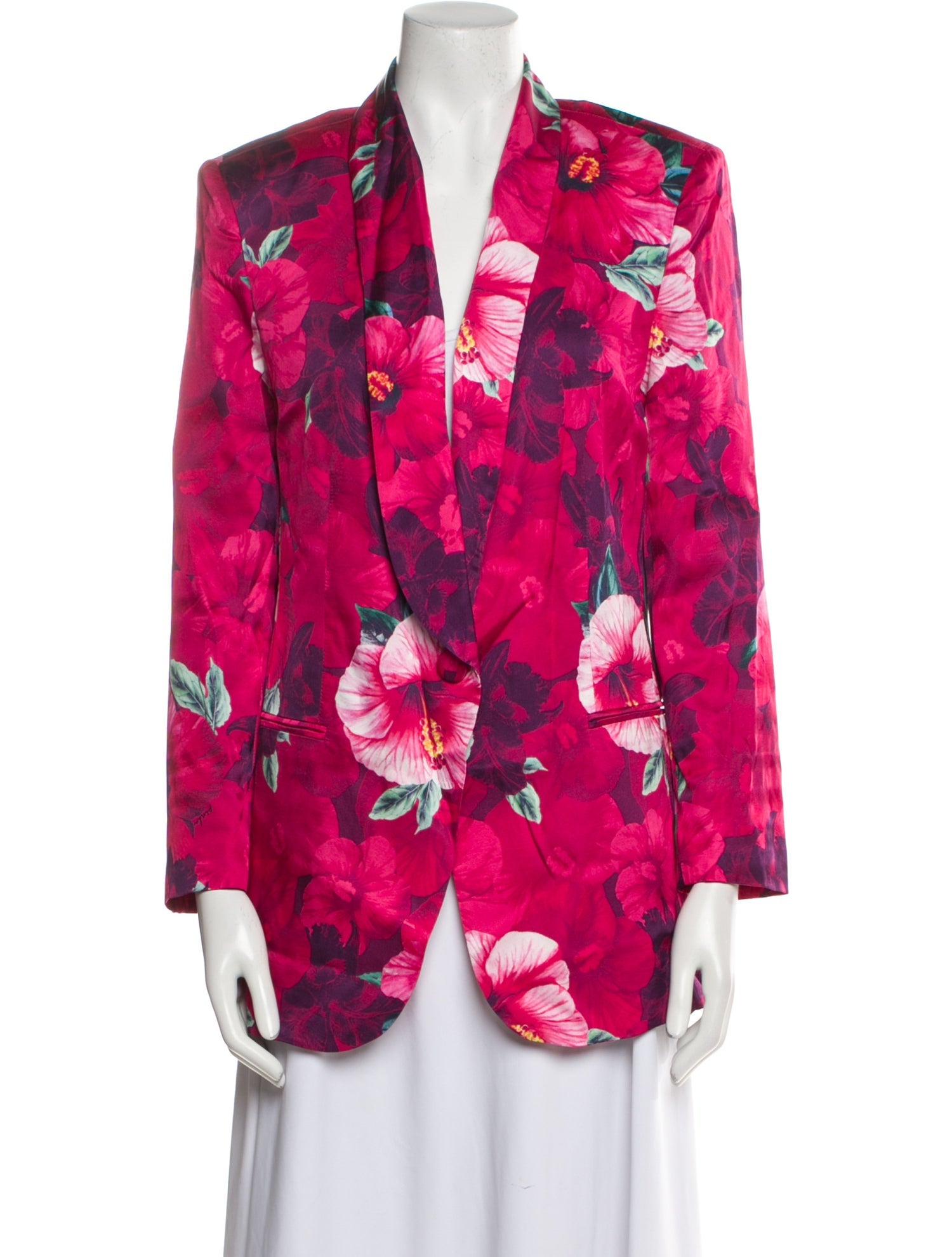 Pinko Floral Print Blazer