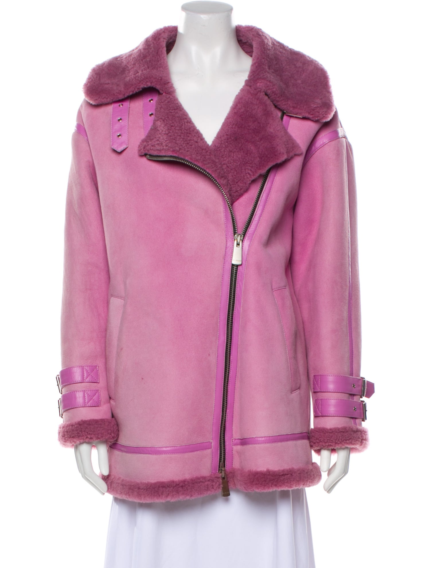 Pinko Shearling Fur Coat