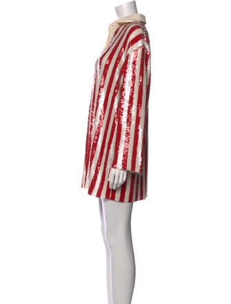 Pinko Striped Mini Dress