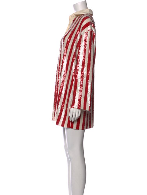 Pinko Striped Mini Dress